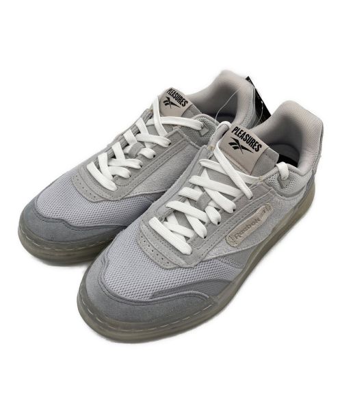 【中古・古着通販】REEBOK (リーボック) PLEASURES (プレジャーズ) CLUB C LEAGACY（クラブ C レガシー）  ライトグレー サイズ:US8 未使用品｜ブランド・古着通販 トレファク公式【TREFAC FASHION】スマホサイト