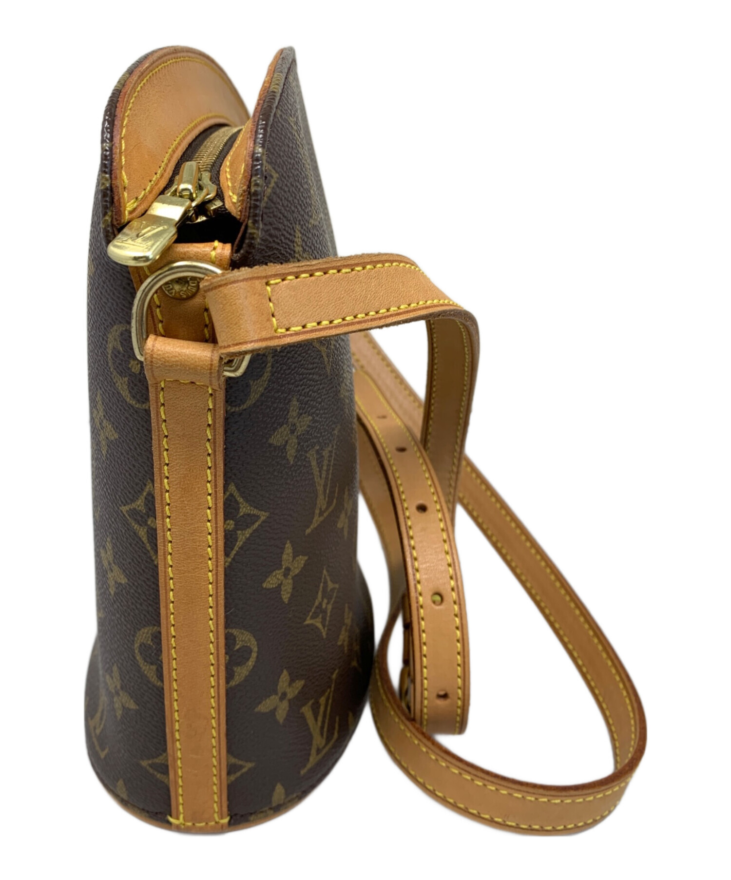 中古・古着通販】LOUIS VUITTON (ルイ ヴィトン) LOUIS VUITTON モノグラム ドルーオ ショルダーバッグ  ブラウン｜ブランド・古着通販 トレファク公式【TREFAC FASHION】スマホサイト