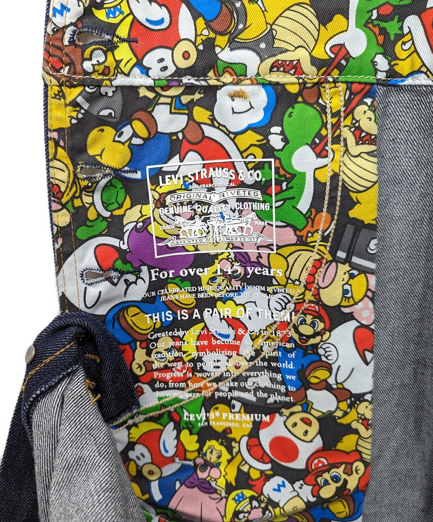 中古・古着通販】LEVI'S x SUPER MARIO (リーバイス×スーパーマリオ