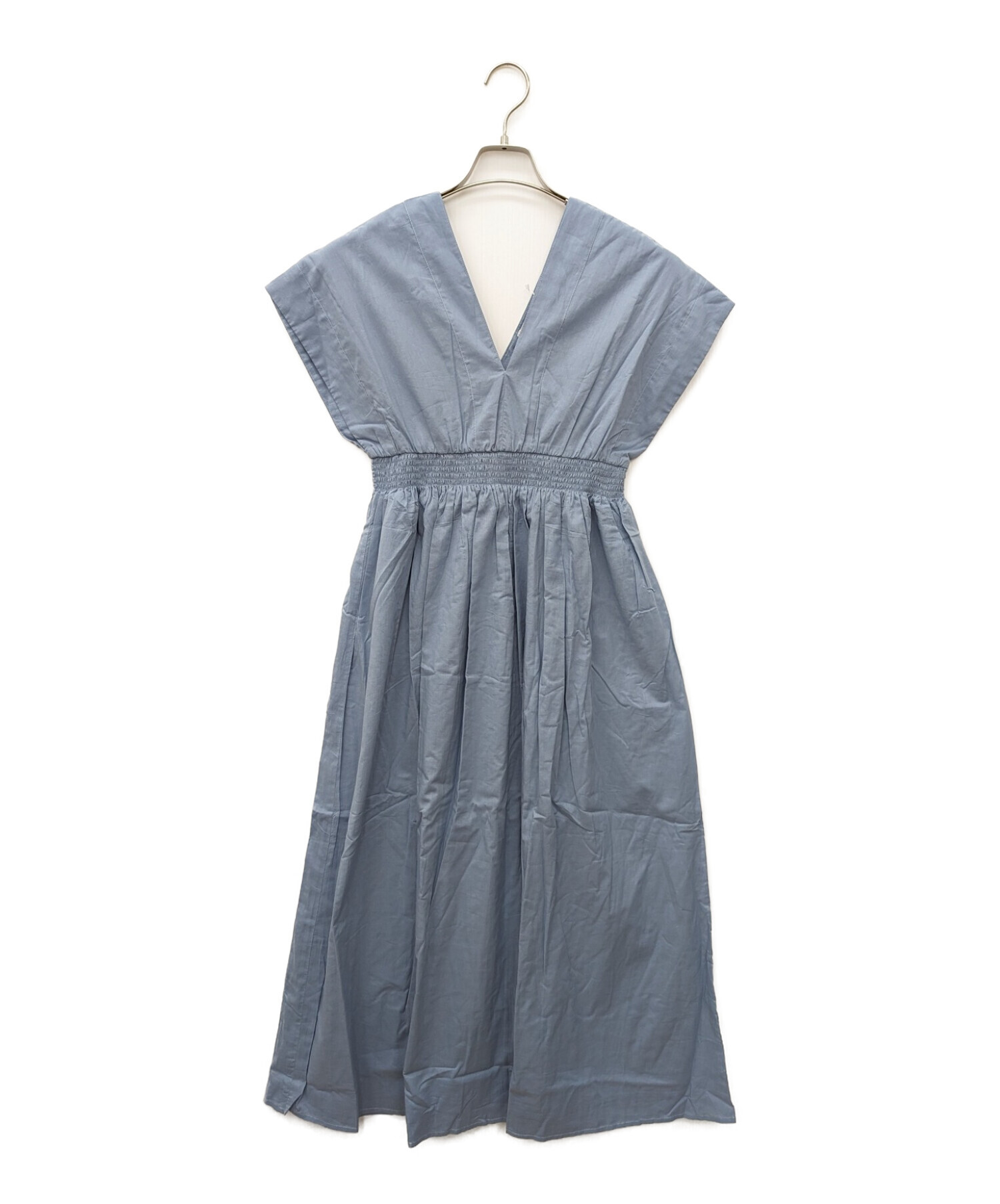 中古・古着通販】MARIHA (マリハ) 夏の光のドレス ブルー サイズ:36 未 