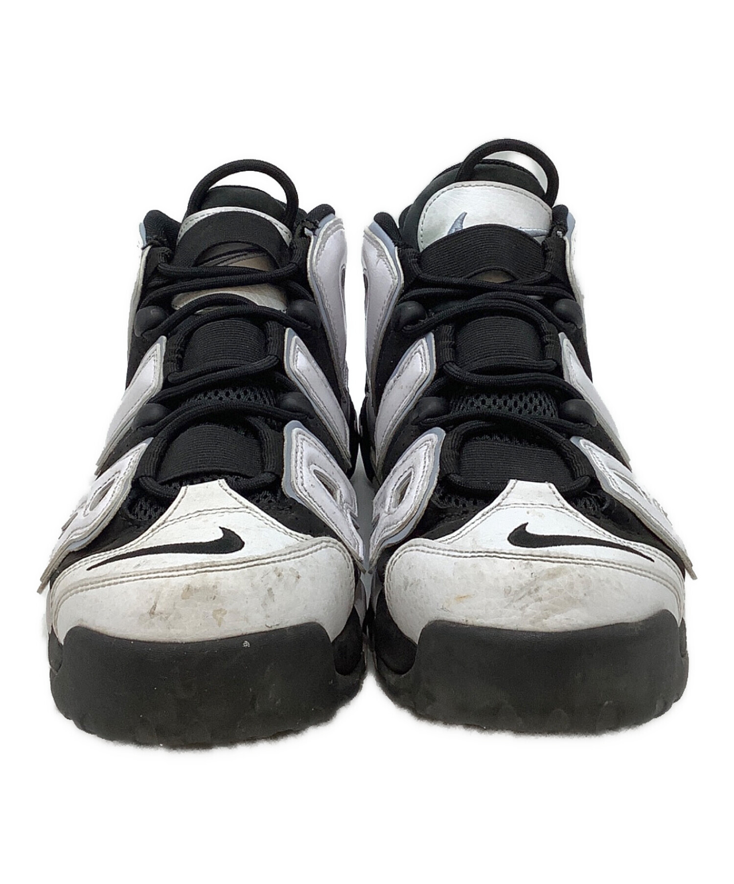 中古・古着通販】NIKE (ナイキ) Air More Uptempo（エアモアアップテンポ） ブラック×ホワイト サイズ:US9.5｜ブランド・古着通販  トレファク公式【TREFAC FASHION】スマホサイト