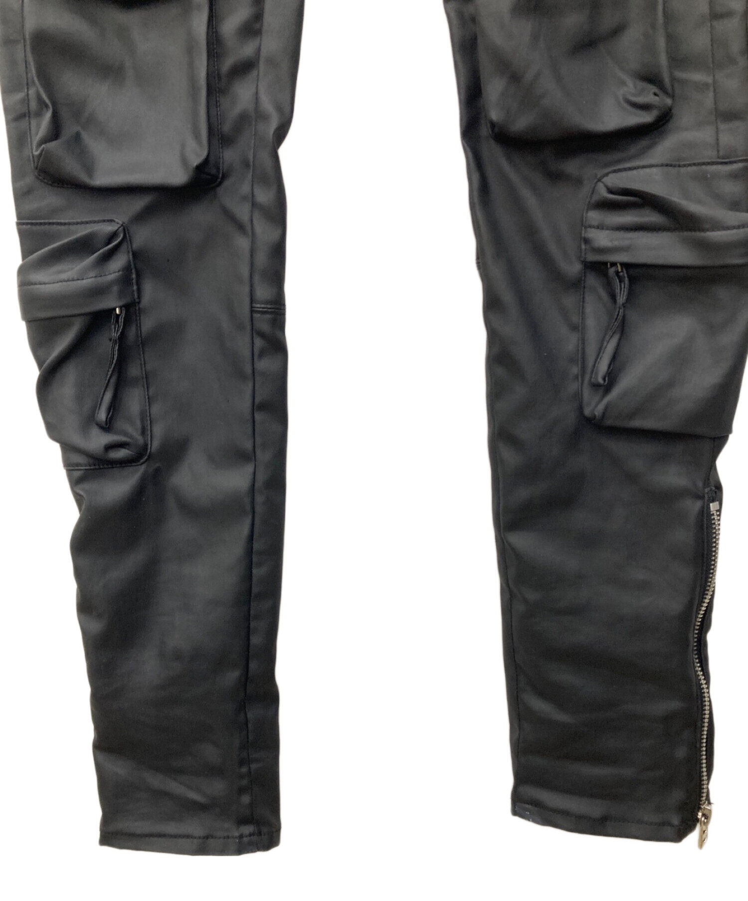 MLVINCE (メルヴィンス) TYPE2 PARACHUTE SLIM CARGO PANTS（TYPE2　パラシュートスリムカーゴパンツ）  ブラック サイズ:32