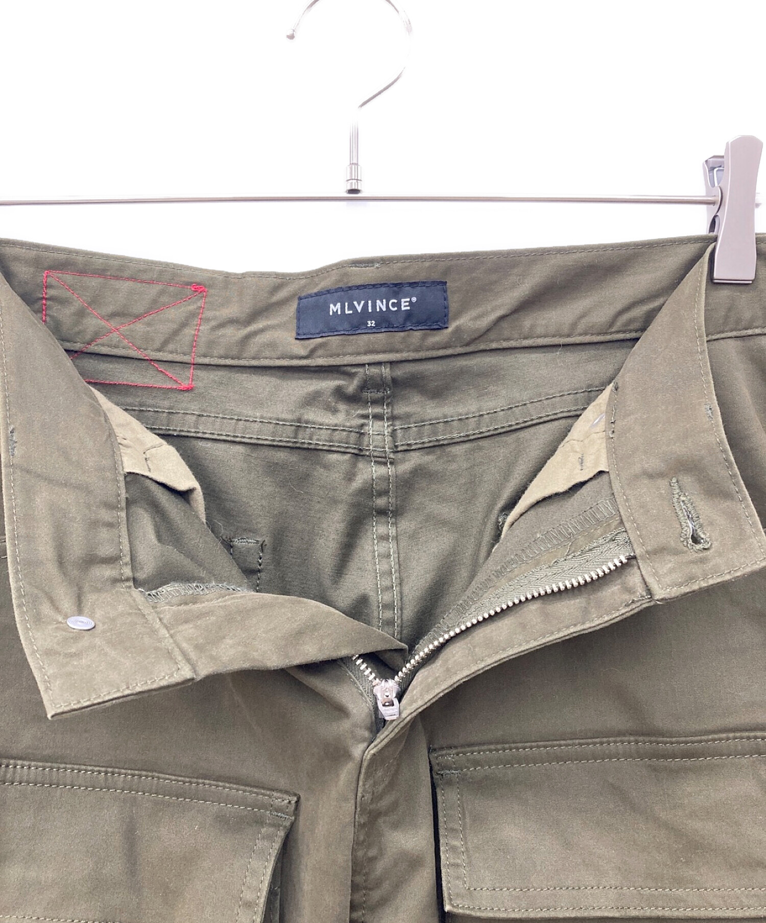 MLVINCE (メルヴィンス) TYPE-2 SLIM CARGO PANTS（TYPE-2 スリムカーゴパンツ） カーキ サイズ:32