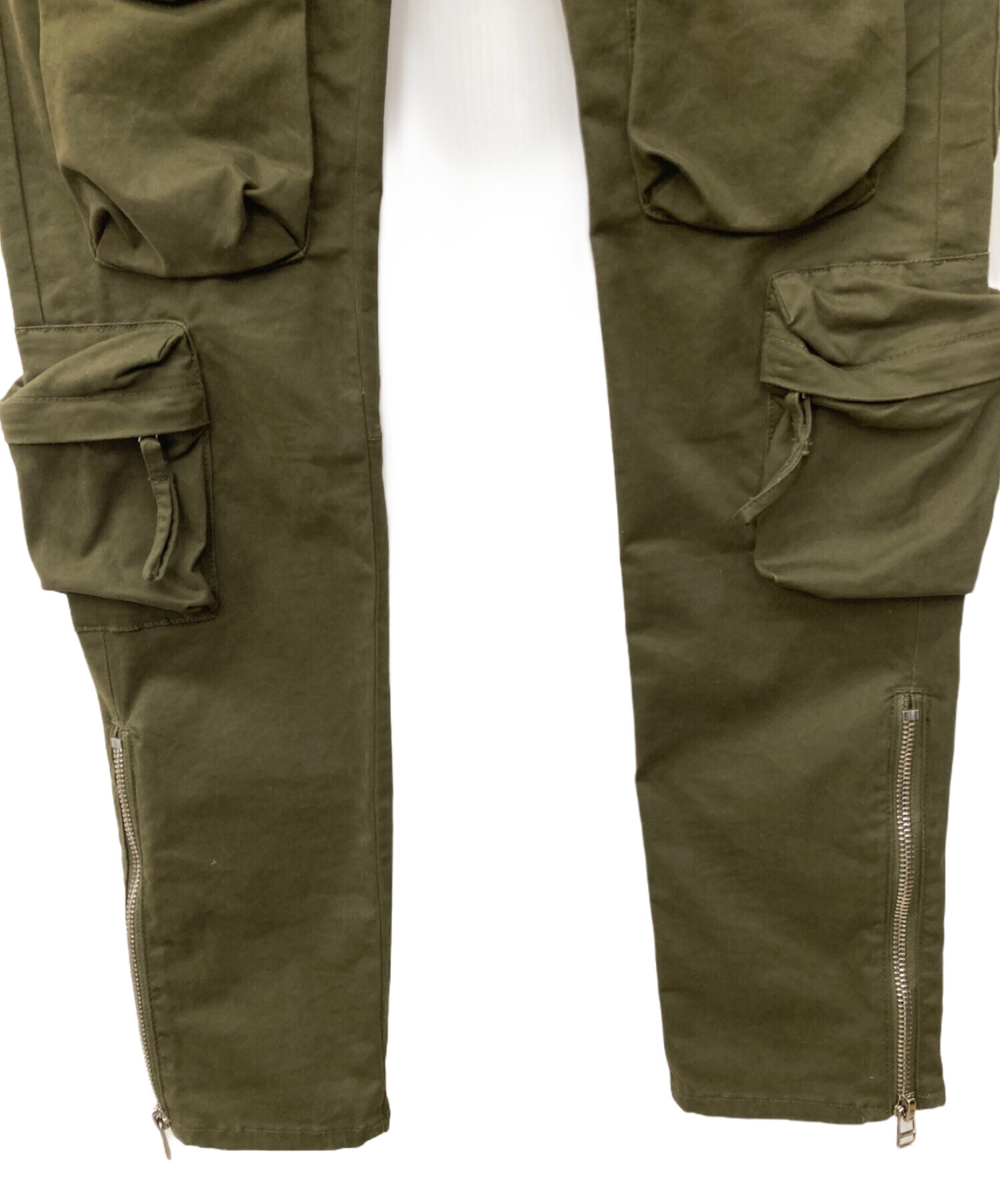 中古・古着通販】MLVINCE (メルヴィンス) TYPE-2 SLIM CARGO PANTS（TYPE-2 スリムカーゴパンツ） カーキ サイズ: 32｜ブランド・古着通販 トレファク公式【TREFAC FASHION】スマホサイト