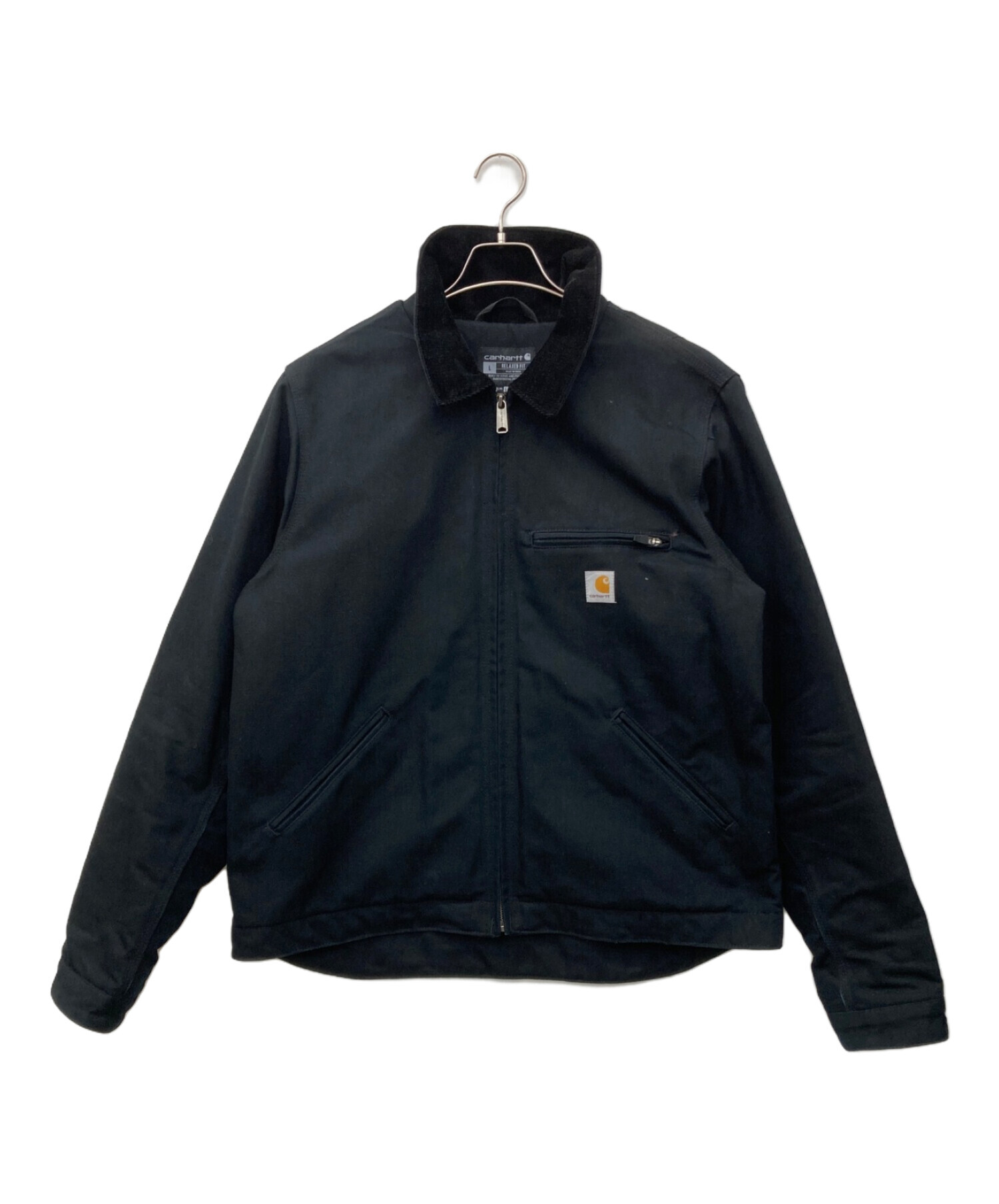 中古・古着通販】CarHartt (カーハート) デトロイドジャケット ブラック サイズ:L｜ブランド・古着通販 トレファク公式【TREFAC  FASHION】スマホサイト