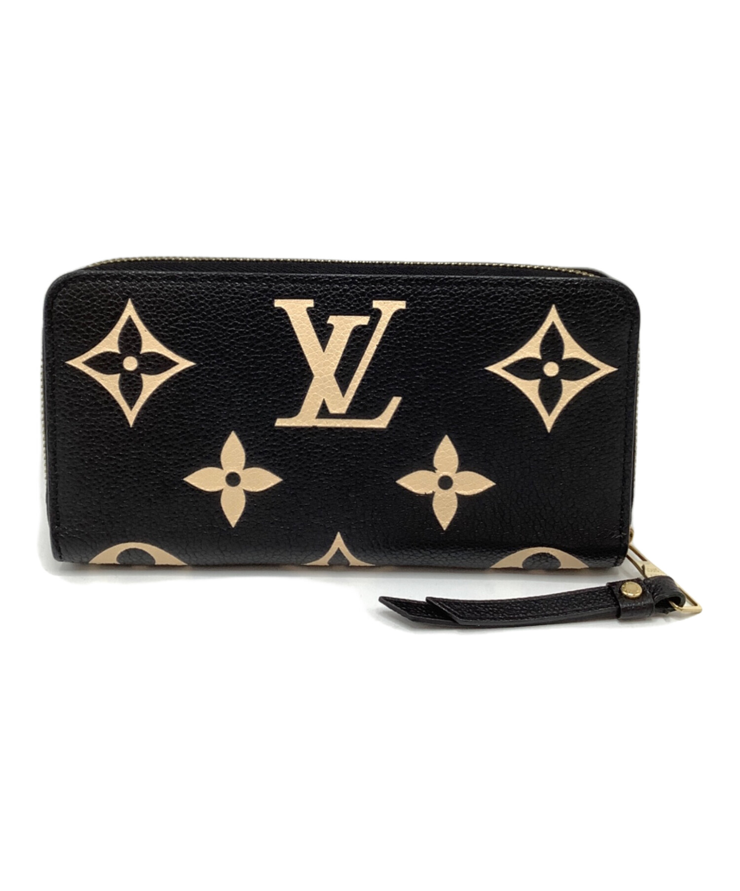 中古・古着通販】LOUIS VUITTON (ルイ ヴィトン) バイカラーモノグラムアンプラント ジッピーウォレット ブラック｜ブランド・古着通販  トレファク公式【TREFAC FASHION】スマホサイト