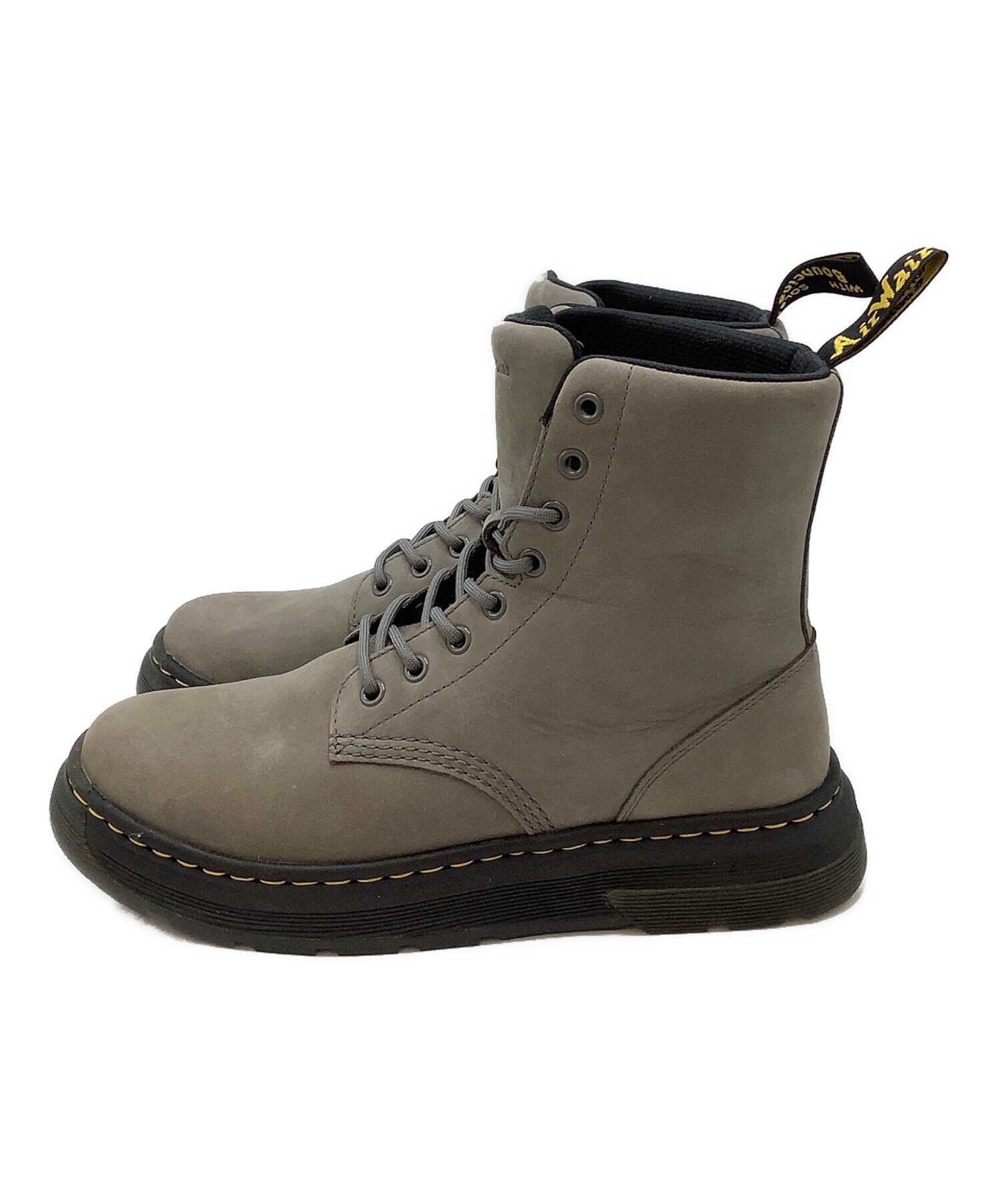 中古・古着通販】Dr.Martens (ドクターマーチン) 8ホールブーツ グレー サイズ:UK8｜ブランド・古着通販 トレファク公式【TREFAC  FASHION】スマホサイト