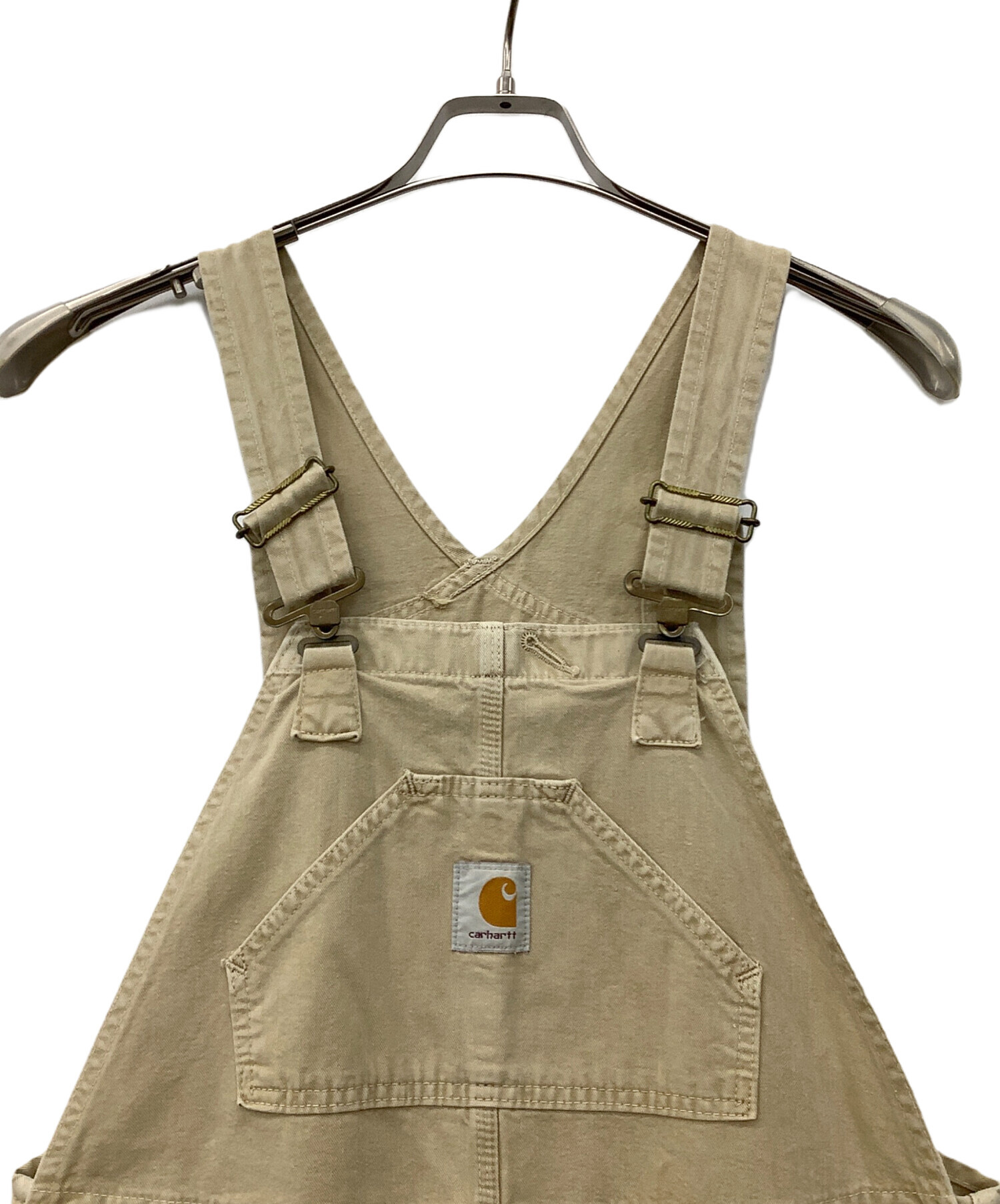 中古・古着通販】CarHartt (カーハート) オーバーオール ベージュ サイズ:81cm(W32)｜ブランド・古着通販  トレファク公式【TREFAC FASHION】スマホサイト