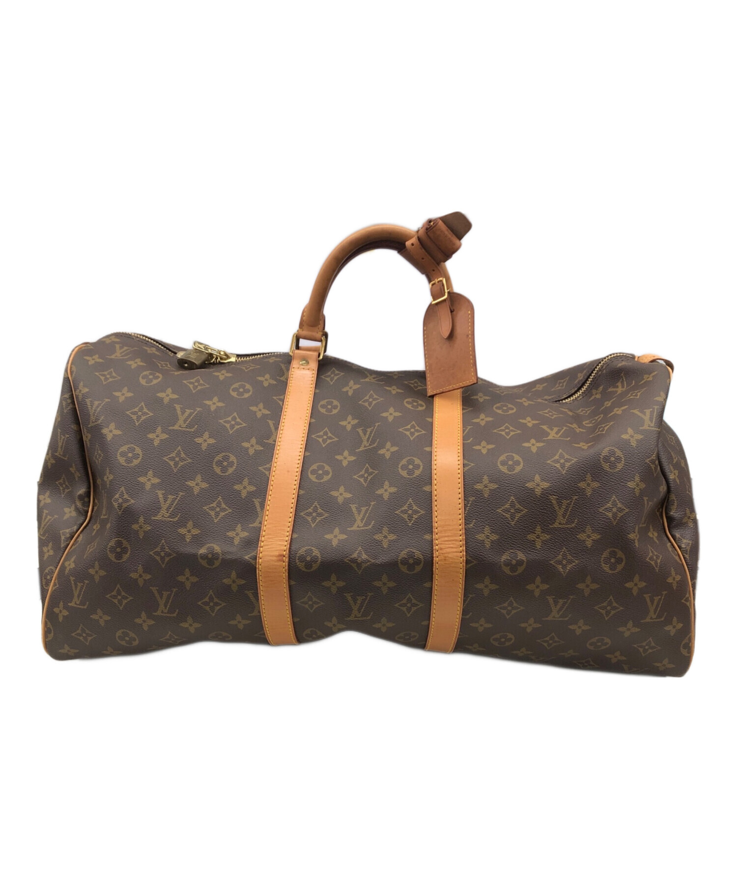 中古・古着通販】LOUIS VUITTON (ルイ ヴィトン) トラベルバッグ モノグラム キーポル55｜ブランド・古着通販  トレファク公式【TREFAC FASHION】スマホサイト