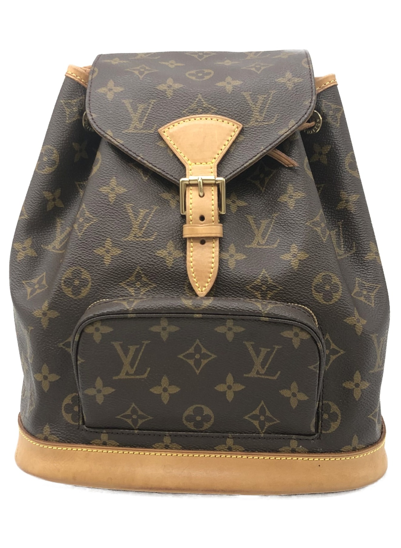 中古・古着通販】LOUIS VUITTON (ルイ ヴィトン) モンスリMM ブラウン