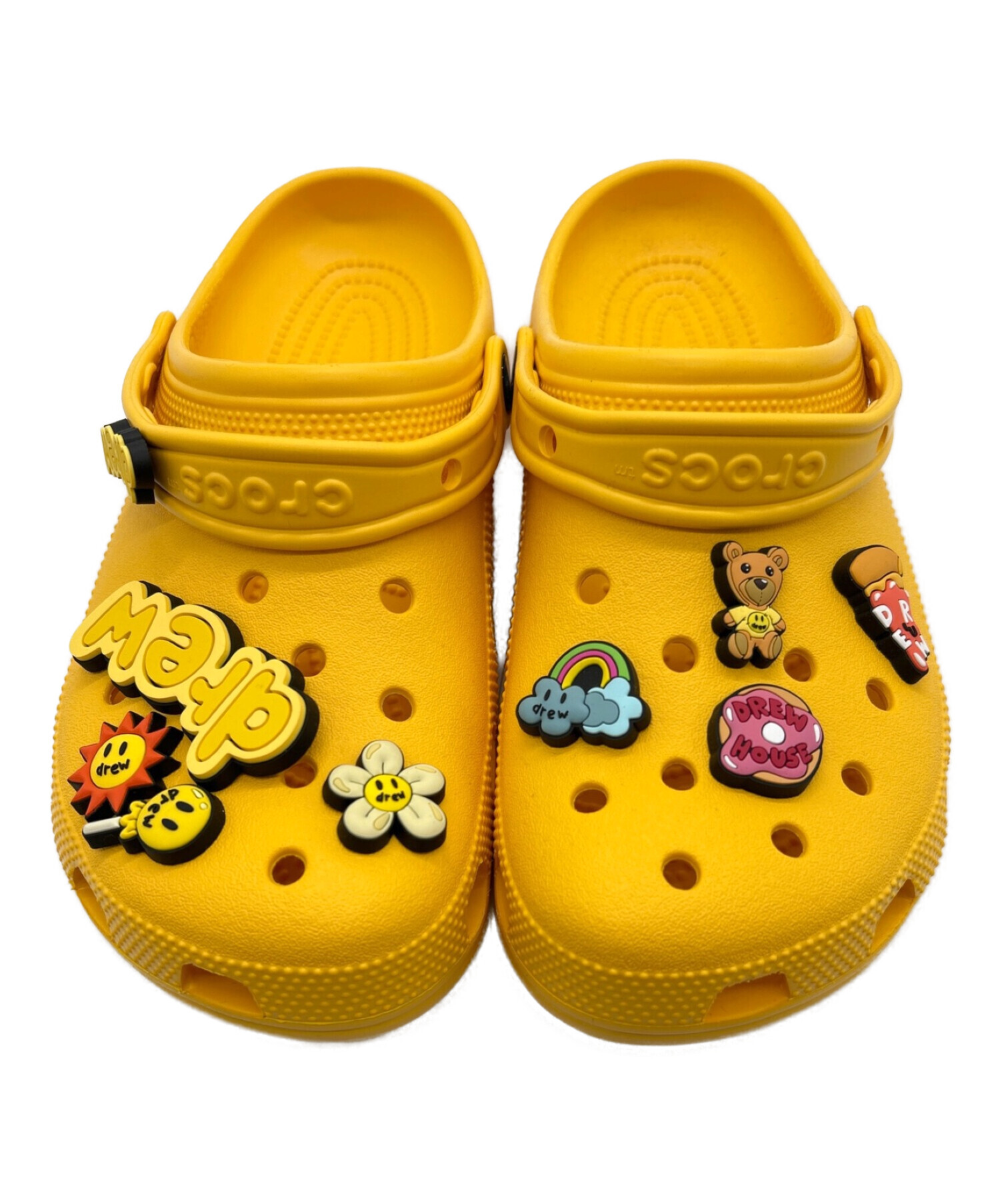 CROCS × JUSTIN BIEBER (クロックス×ジャスティンビーバー) サンダル イエロー サイズ:SIZE 26