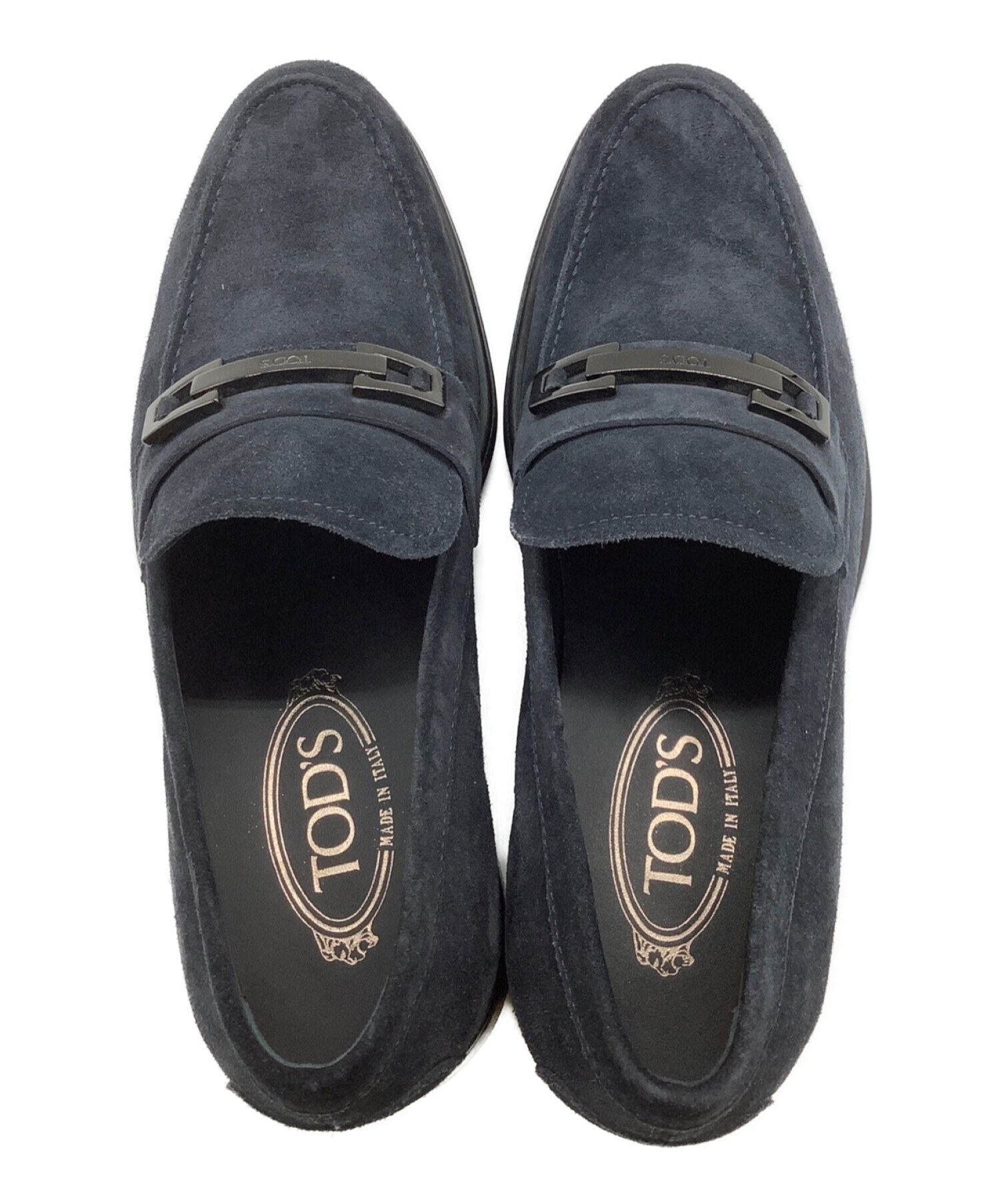 中古・古着通販】TOD'S (トッズ) ローファー ネイビー サイズ:7