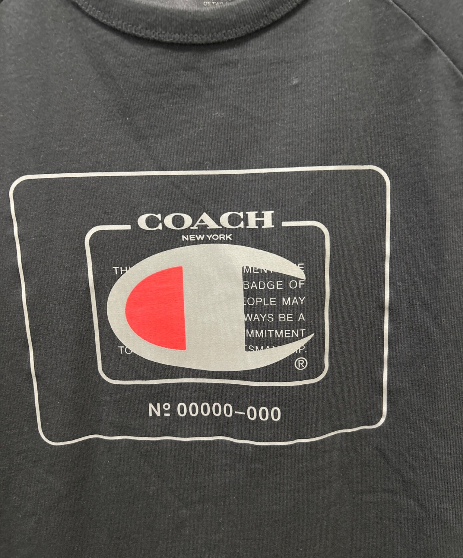 中古・古着通販】COACH×Champion (コーチ×チャンピオン) Tシャツ