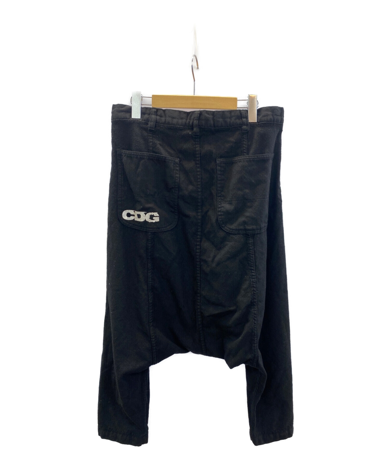 中古・古着通販】CDG (シーディージー) サルエルパンツ ブラック