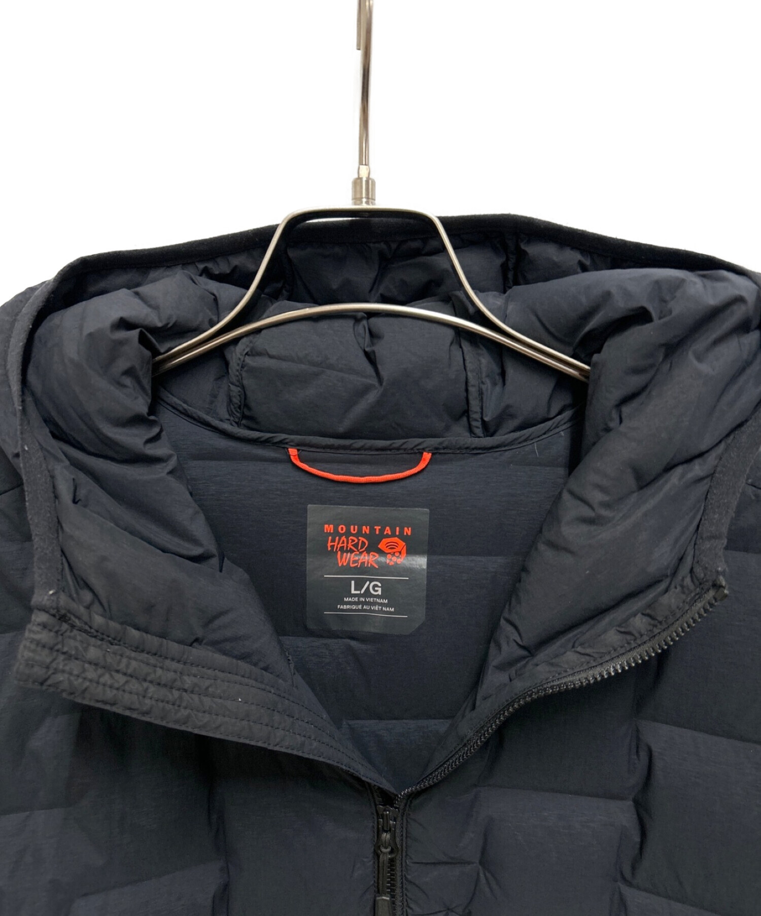 MOUNTAIN HARD WEAR (マウンテンハードウェア) スーパーDS ストレッチダウンフーデッドジャケット ブラック サイズ:SIZE L