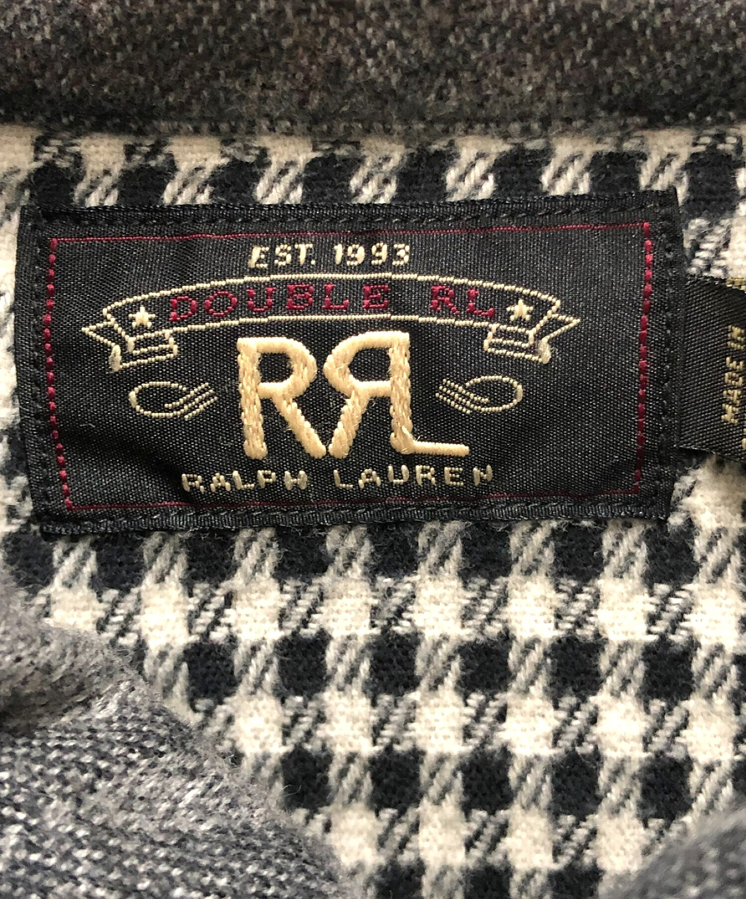 中古・古着通販】RRL (ダブルアールエル) 長袖シャツ グレー サイズ:M