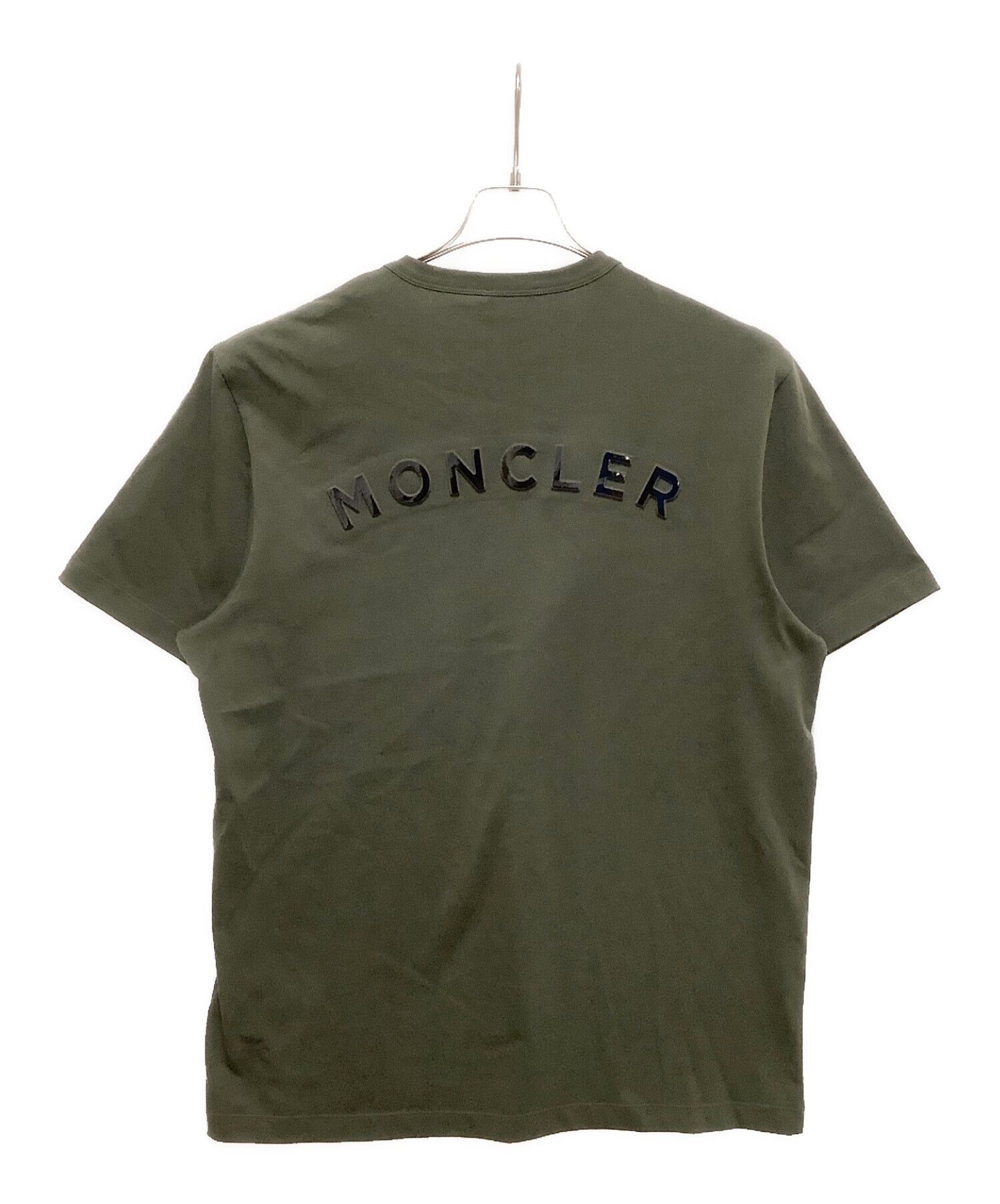 【新品正規品】モンクレール MONCLER クルーネック ロゴTシャツ L