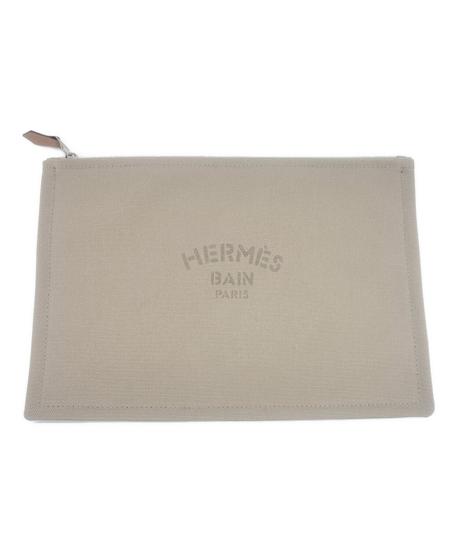 中古・古着通販】HERMES (エルメス) ポーチ グレー｜ブランド・古着