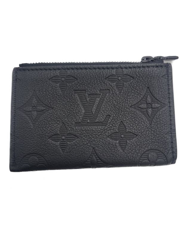 中古・古着通販】LOUIS VUITTON (ルイ ヴィトン) カードケース コンパクト コインカード・ホルダー ブラック｜ブランド・古着通販  トレファク公式【TREFAC FASHION】スマホサイト