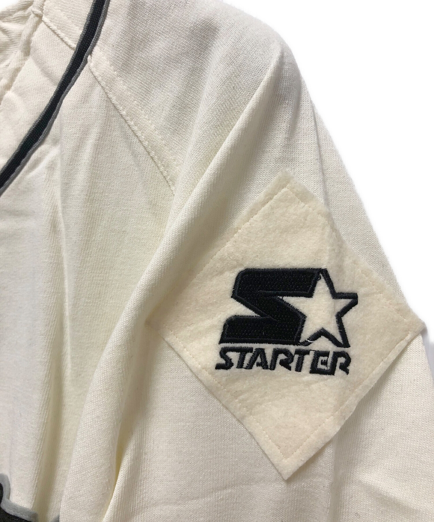 中古・古着通販】STARTER (スターター) ゲームシャツ ホワイト サイズ