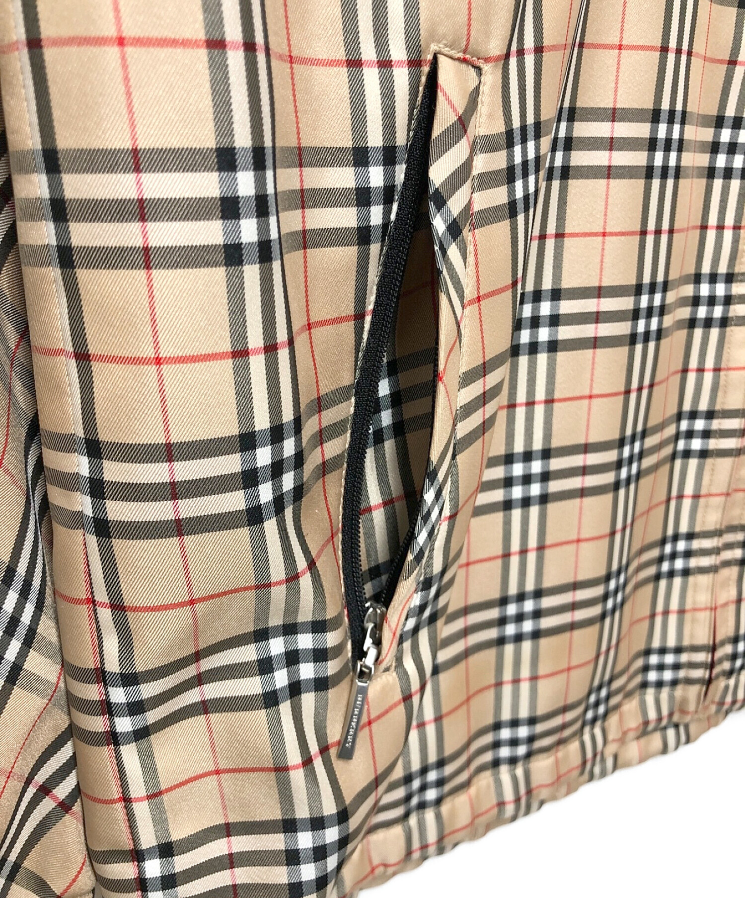 BURBERRY GOLF (バーバリーゴルフ) ナイロンパーカー カーキ サイズ:SIZE L