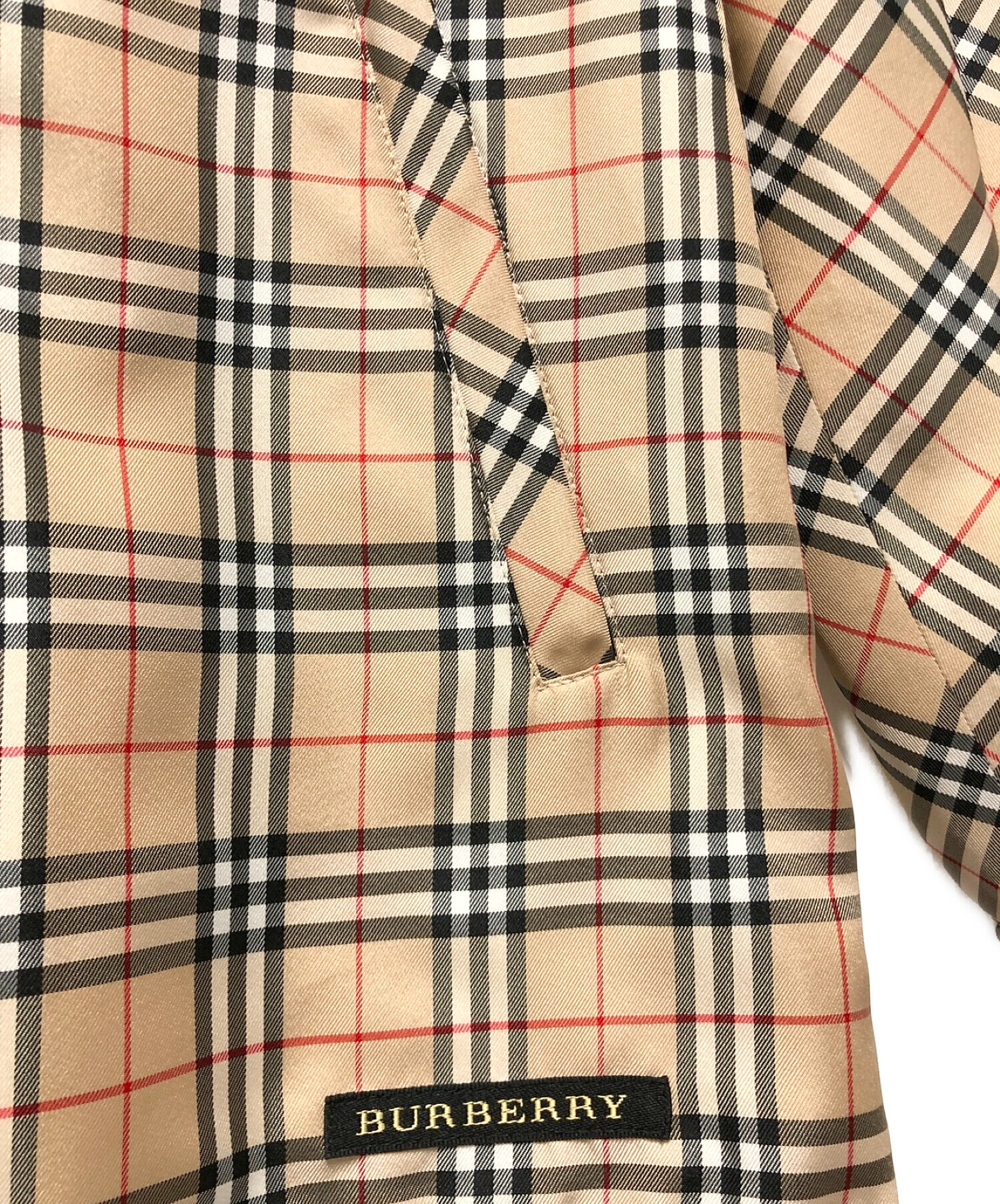 BURBERRY GOLF (バーバリーゴルフ) ナイロンパーカー カーキ サイズ:SIZE L