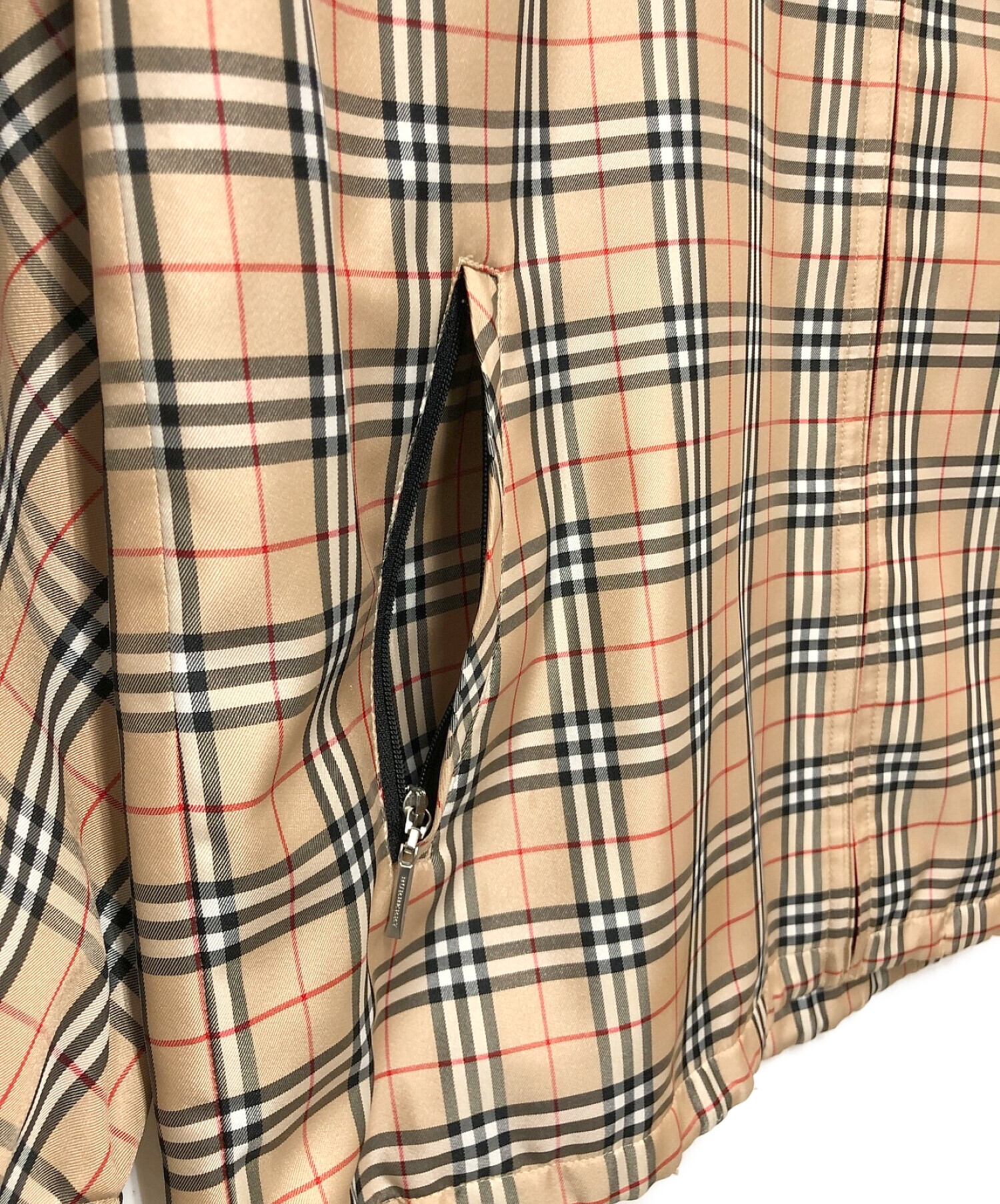 BURBERRY GOLF (バーバリーゴルフ) ナイロンパーカー カーキ サイズ:SIZE L