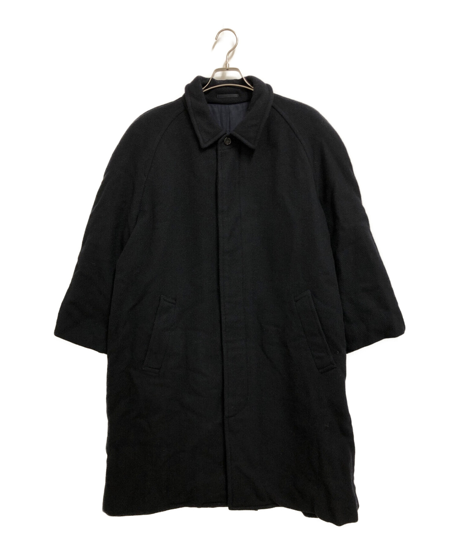 COMME des GARCONS HOMME (コムデギャルソン オム) ロングコート ブラック サイズ:SIZE M