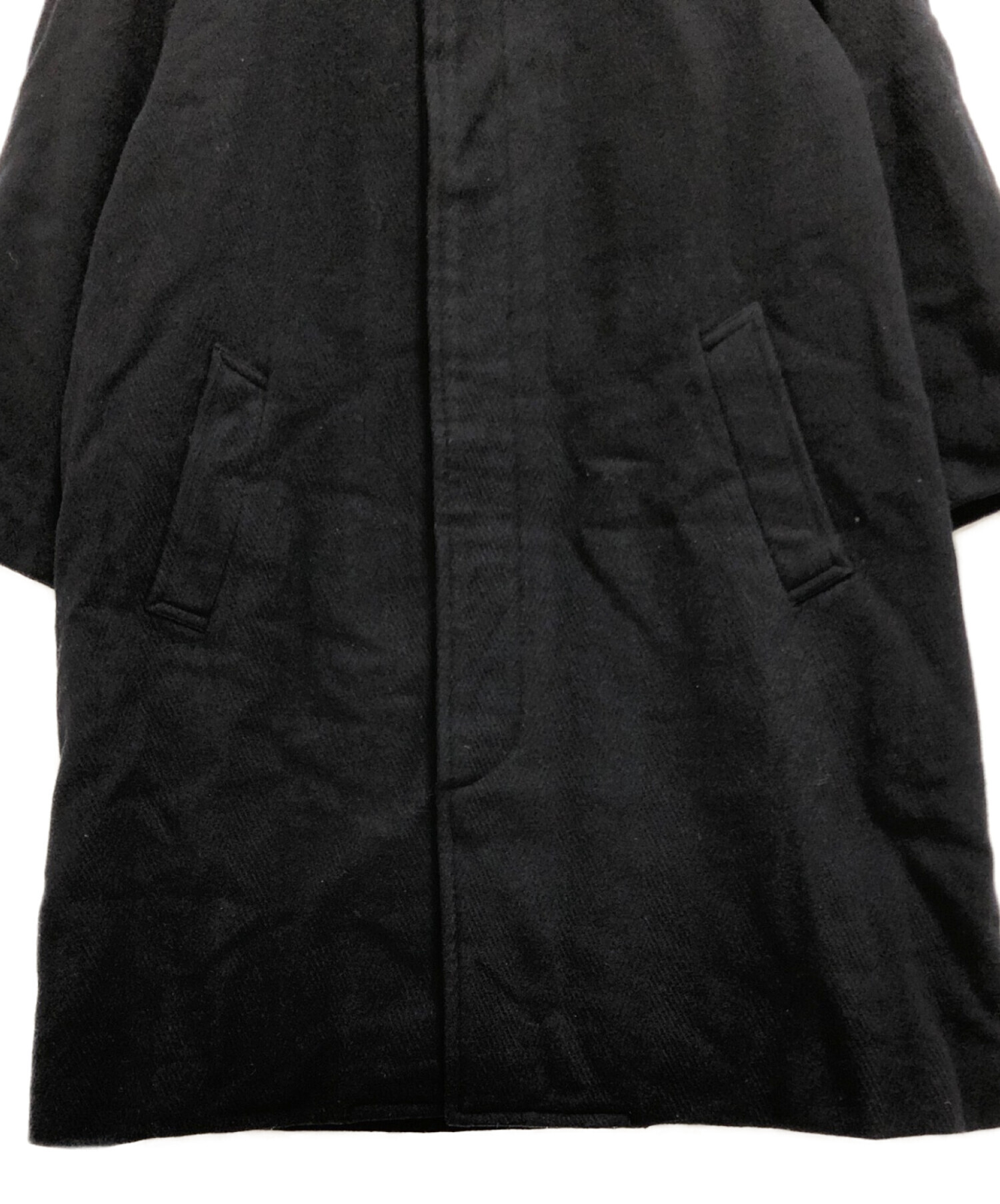 中古・古着通販】COMME des GARCONS HOMME (コムデギャルソン オム) ロングコート ブラック サイズ:SIZE  M｜ブランド・古着通販 トレファク公式【TREFAC FASHION】スマホサイト