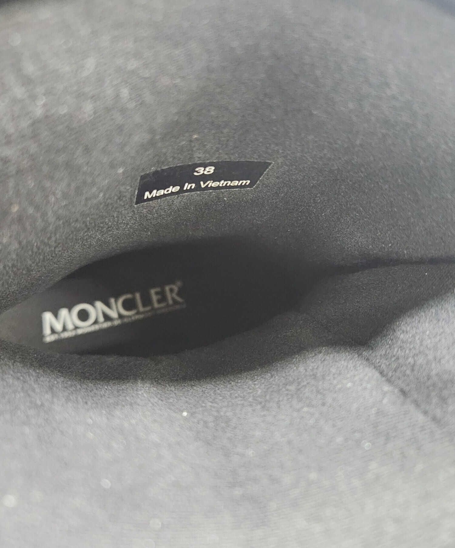 中古・古着通販】MONCLER (モンクレール) スノーブーツ ブラック サイズ:38｜ブランド・古着通販 トレファク公式【TREFAC  FASHION】スマホサイト