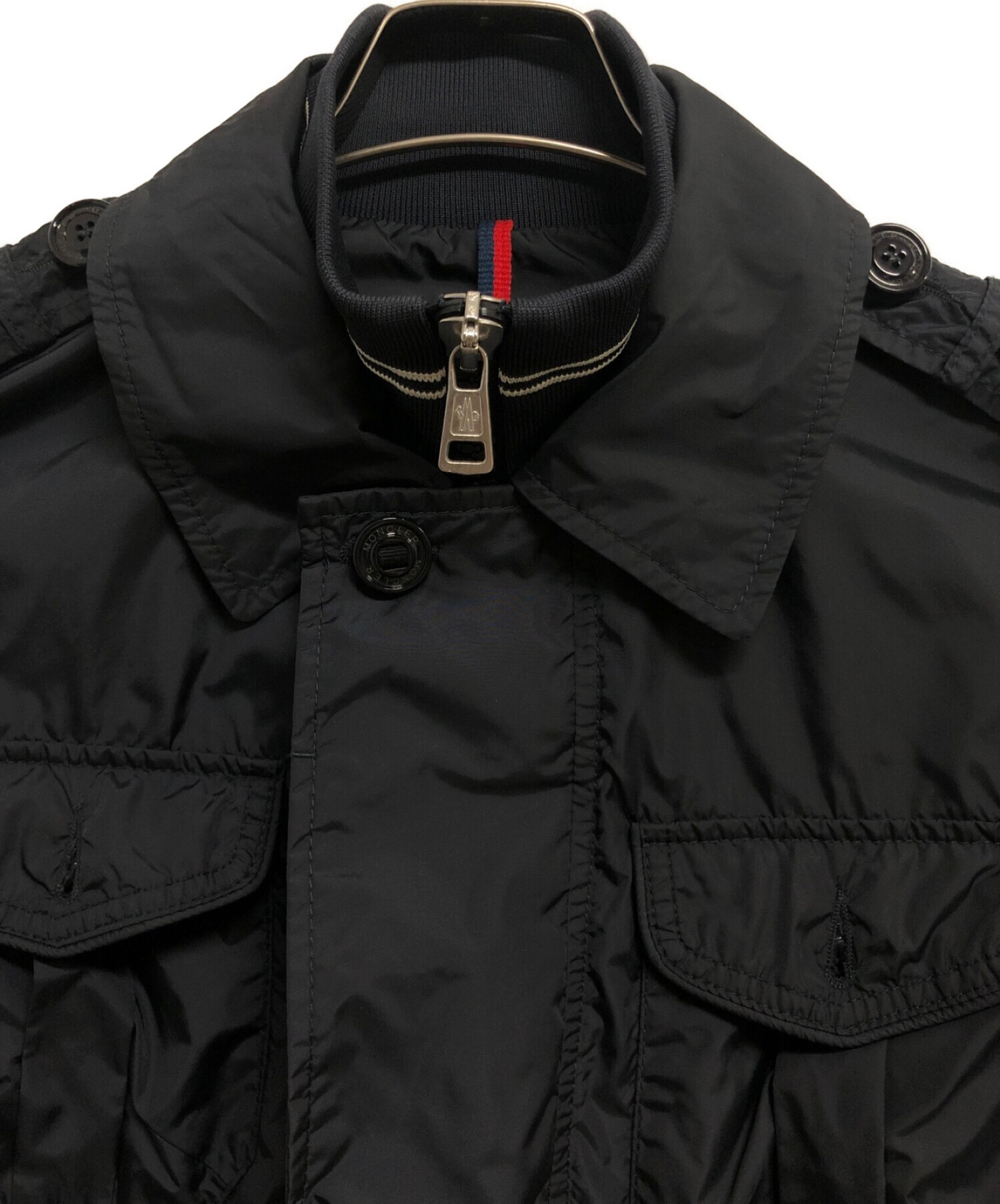 中古・古着通販】MONCLER (モンクレール) ナイロンジャケット ネイビー サイズ:SIZE 0｜ブランド・古着通販 トレファク公式【TREFAC  FASHION】スマホサイト