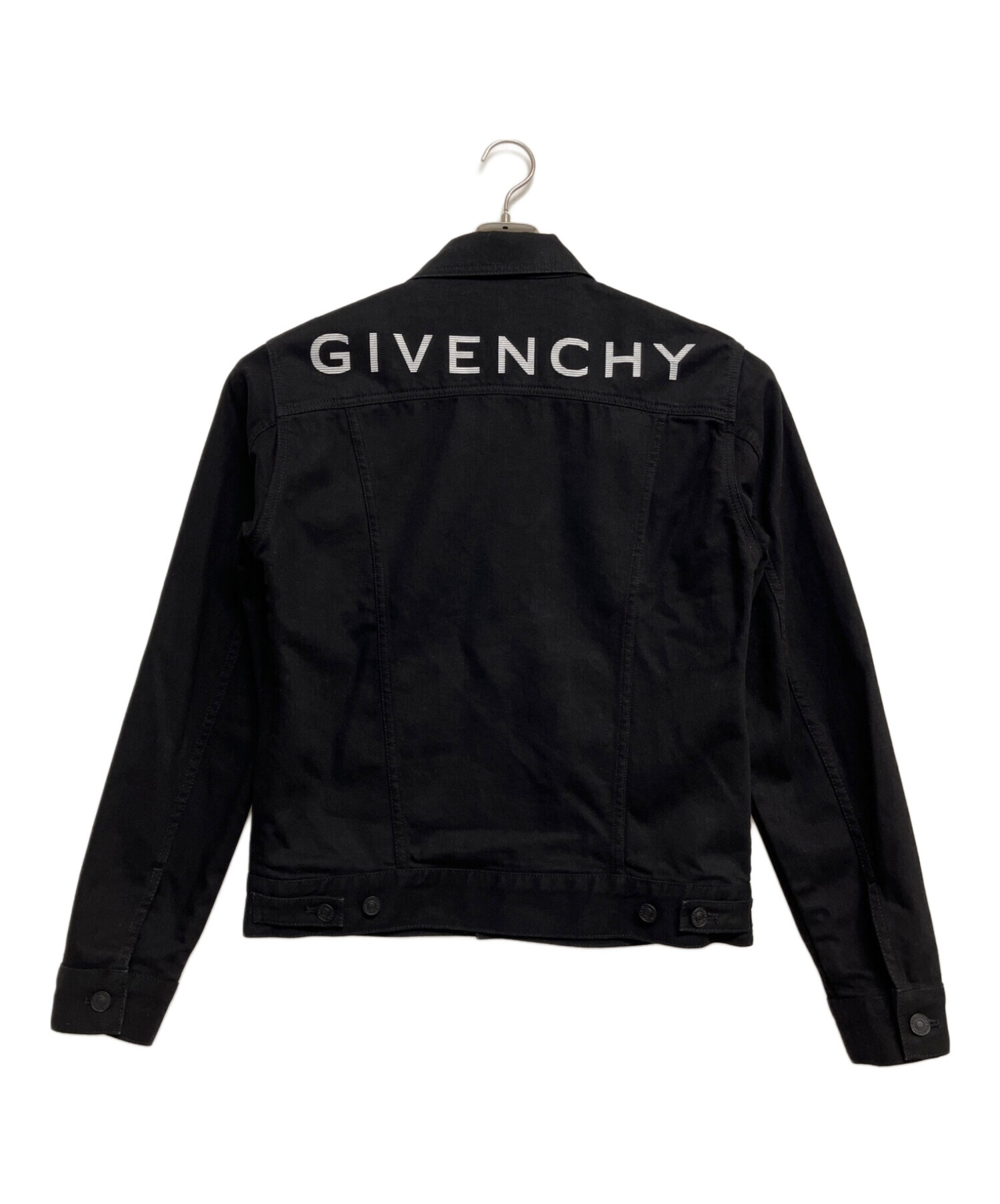 中古・古着通販】GIVENCHY (ジバンシィ) デニムジャケット ブラック サイズ:SIZE M｜ブランド・古着通販 トレファク公式【TREFAC  FASHION】スマホサイト