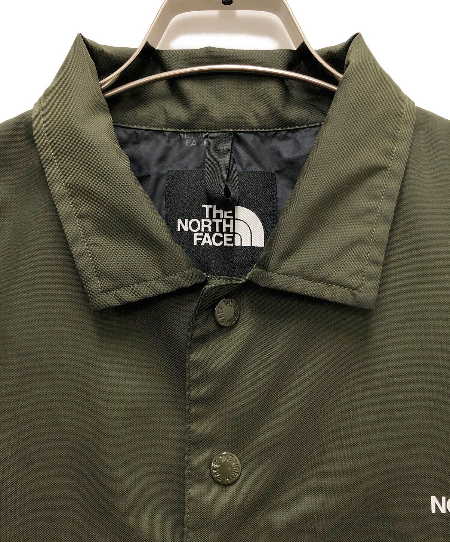 THE NORTH FACE (ザ ノース フェイス) コーチジャケット オリーブ サイズ:SIZE XL