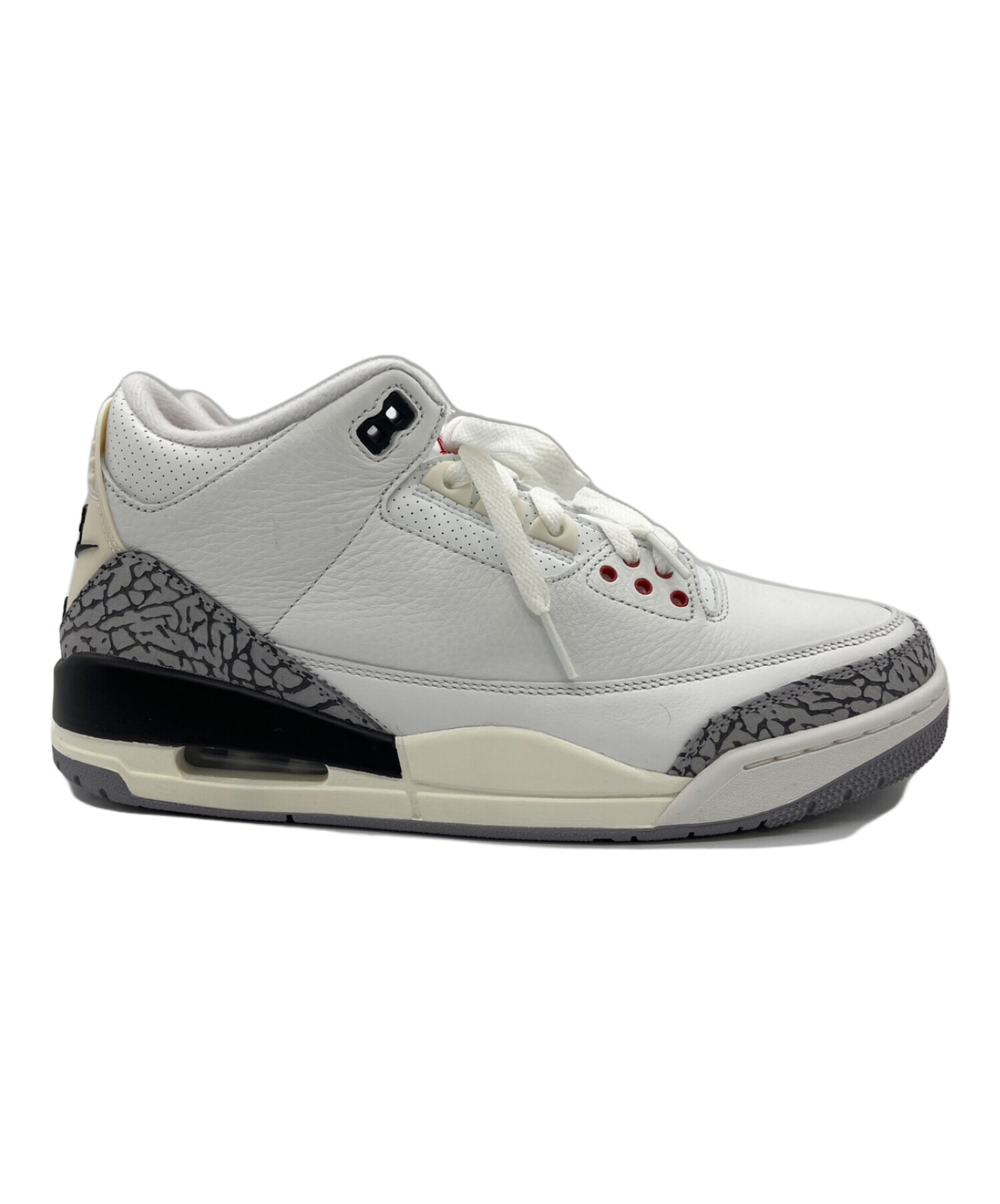 NIKE (ナイキ) AIR JORDAN 3 Retro White Cement Reimagined ホワイト サイズ:27.5