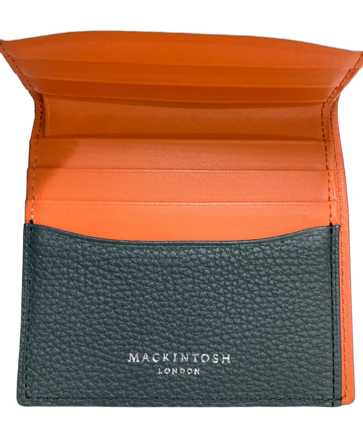 MACKINTOSH LONDON (マッキントッシュ ロンドン) 二つ折り財布/札入れ　メダルコンパクト グリーン