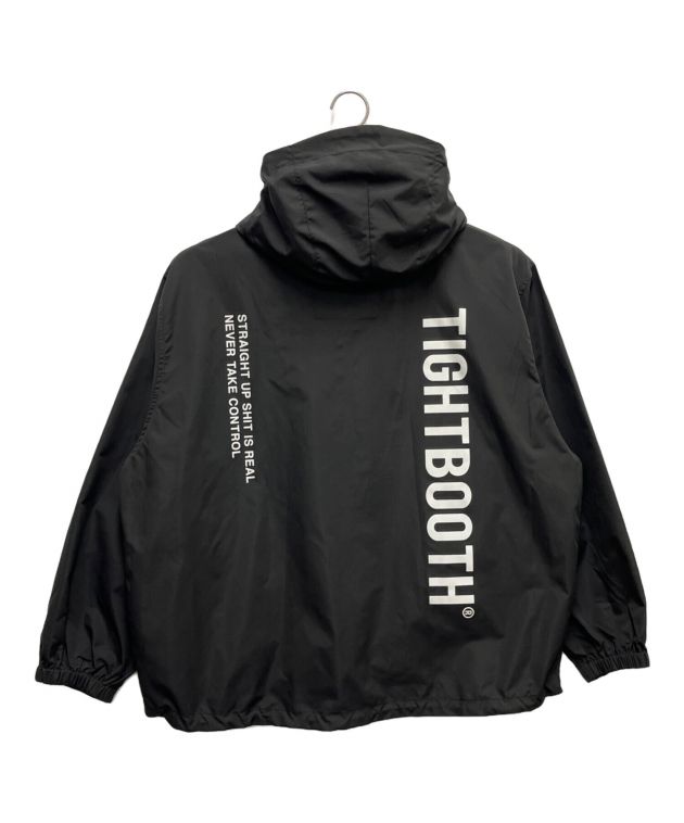 中古・古着通販】TIGHTBOOTH PRODUCTION (タイトブースプロダクション) アノラックパーカー ブラック サイズ:SIZE  L｜ブランド・古着通販 トレファク公式【TREFAC FASHION】スマホサイト