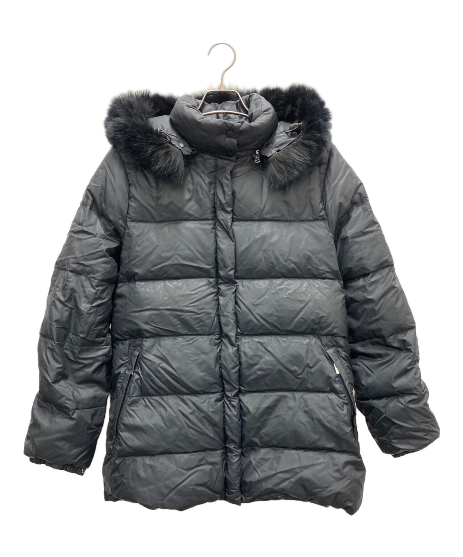 中古・古着通販】MONCLER (モンクレール) ダウンジャケット ブラック サイズ:SIZE 1｜ブランド・古着通販 トレファク公式【TREFAC  FASHION】スマホサイト