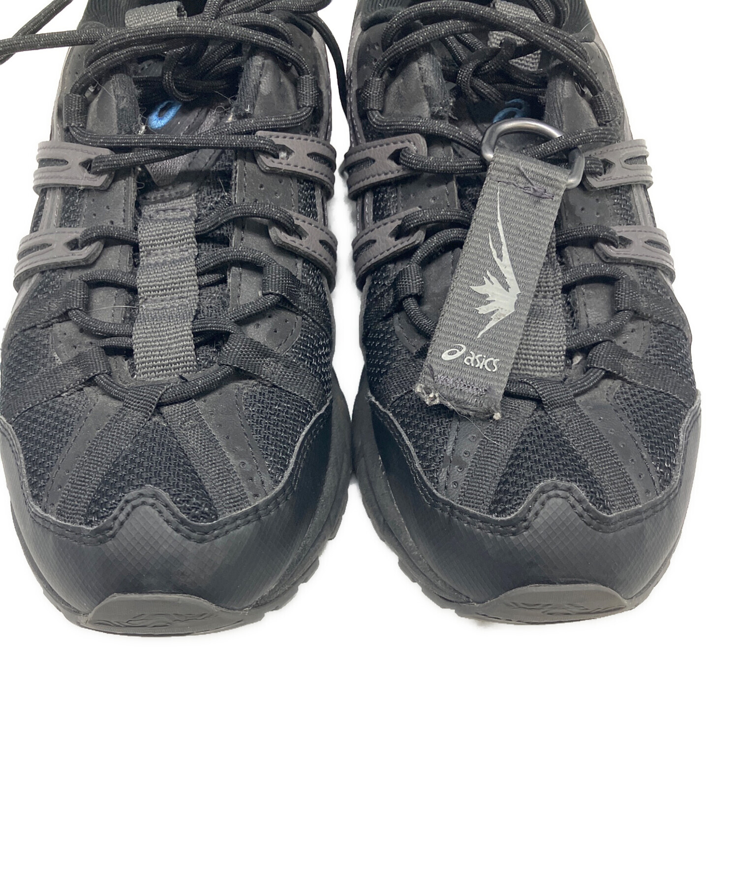 ◎美品 送料込◇23.5 アシックス asics スニーカー 黒 03◇1214 アシックス