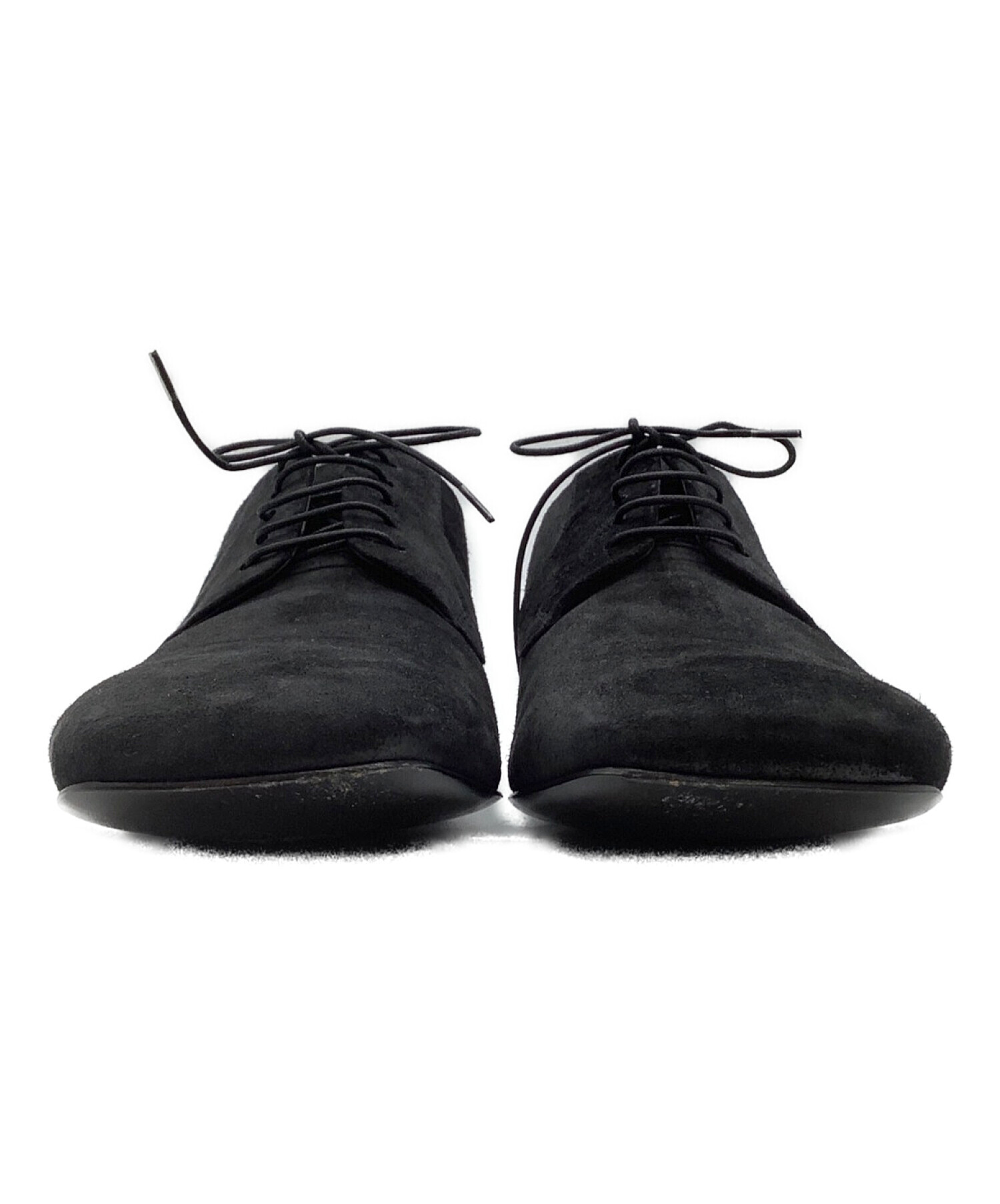 即納大人気PRADA black スゥェード　ブーツ 靴