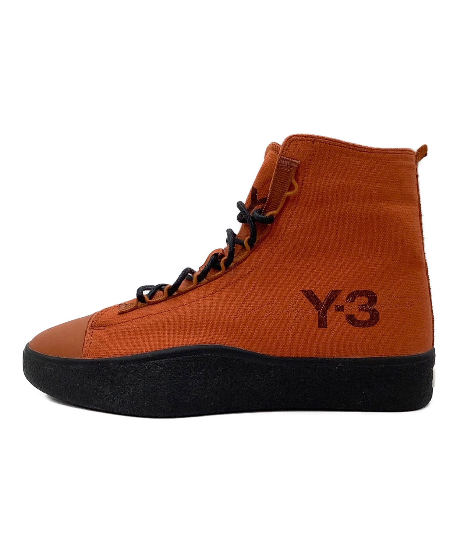 Y-3 (ワイスリー) ハイカットシューズ オレンジ サイズ:285