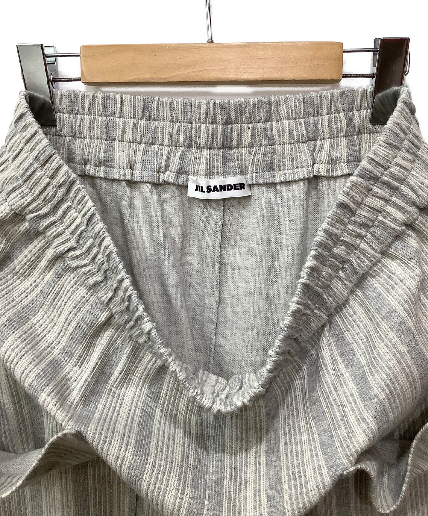 中古・古着通販】JIL SANDER (ジルサンダー) ストライプハーフパンツ