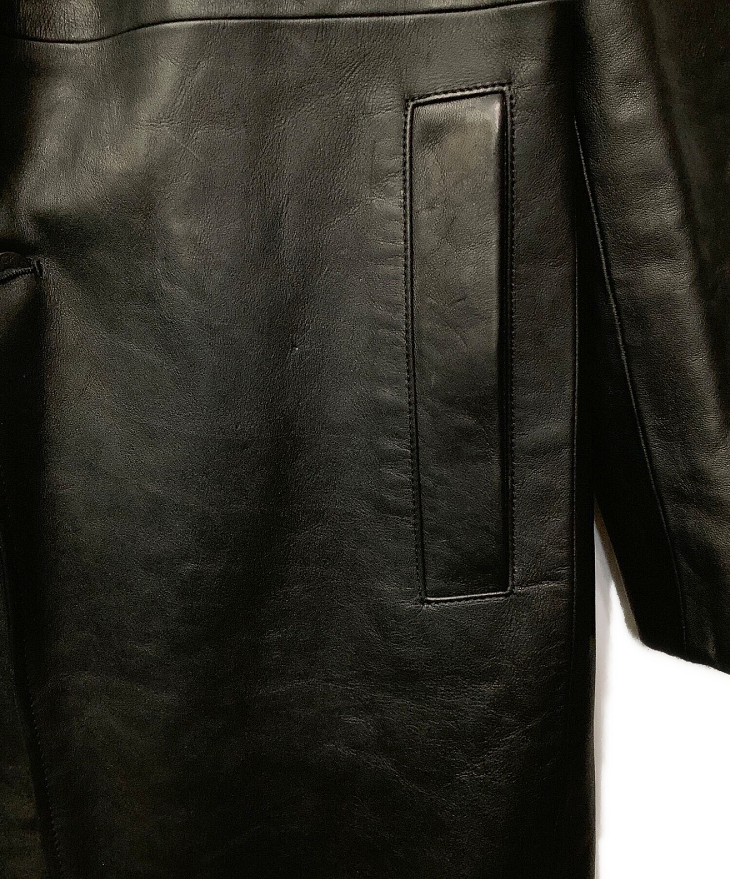 中古・古着通販】Calvin Klein (カルバンクライン) レザーチェスター