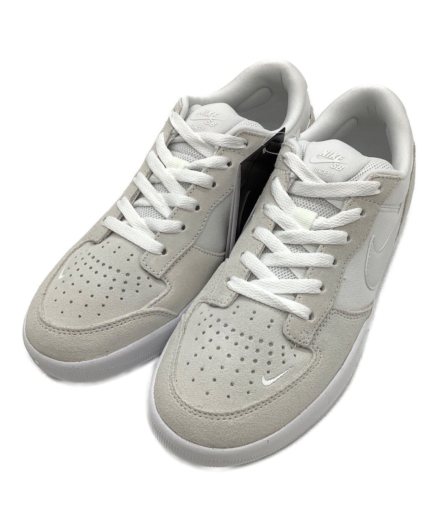 NIKE SB (ナイキエスビー) Force 58 ベージュ サイズ:26 未使用品