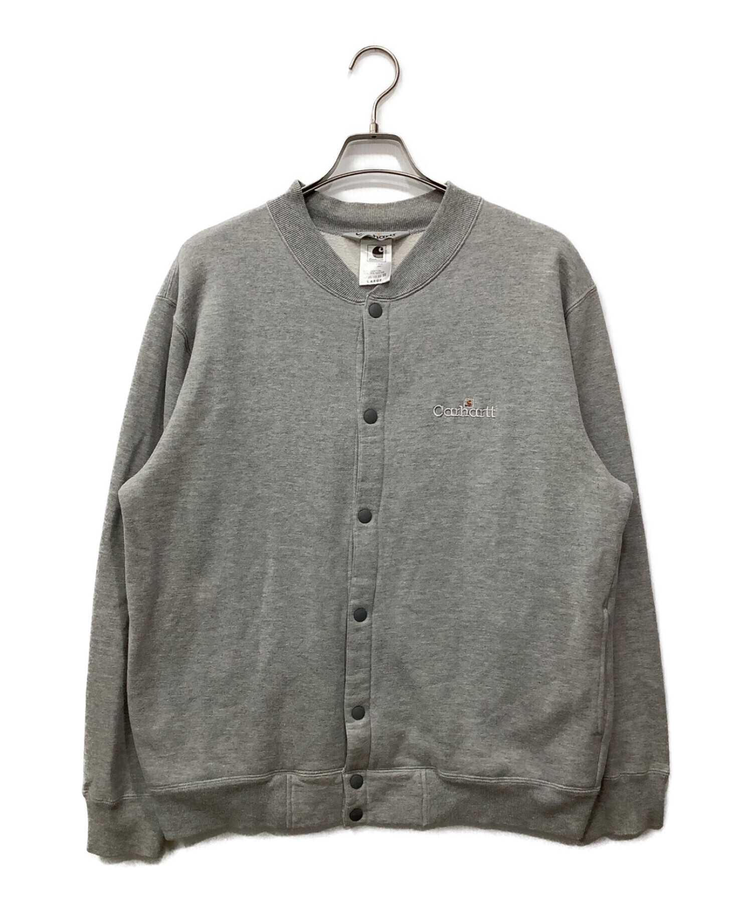 中古・古着通販】CarHartt (カーハート) スタジャン グレー サイズ