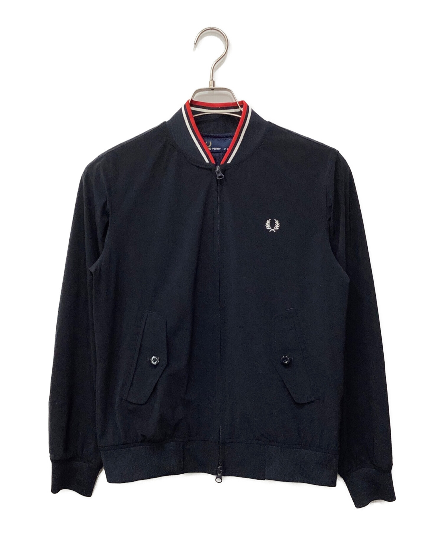 FRED PERRY (フレッドペリー) ボンバージャケット ネイビー サイズ:XS