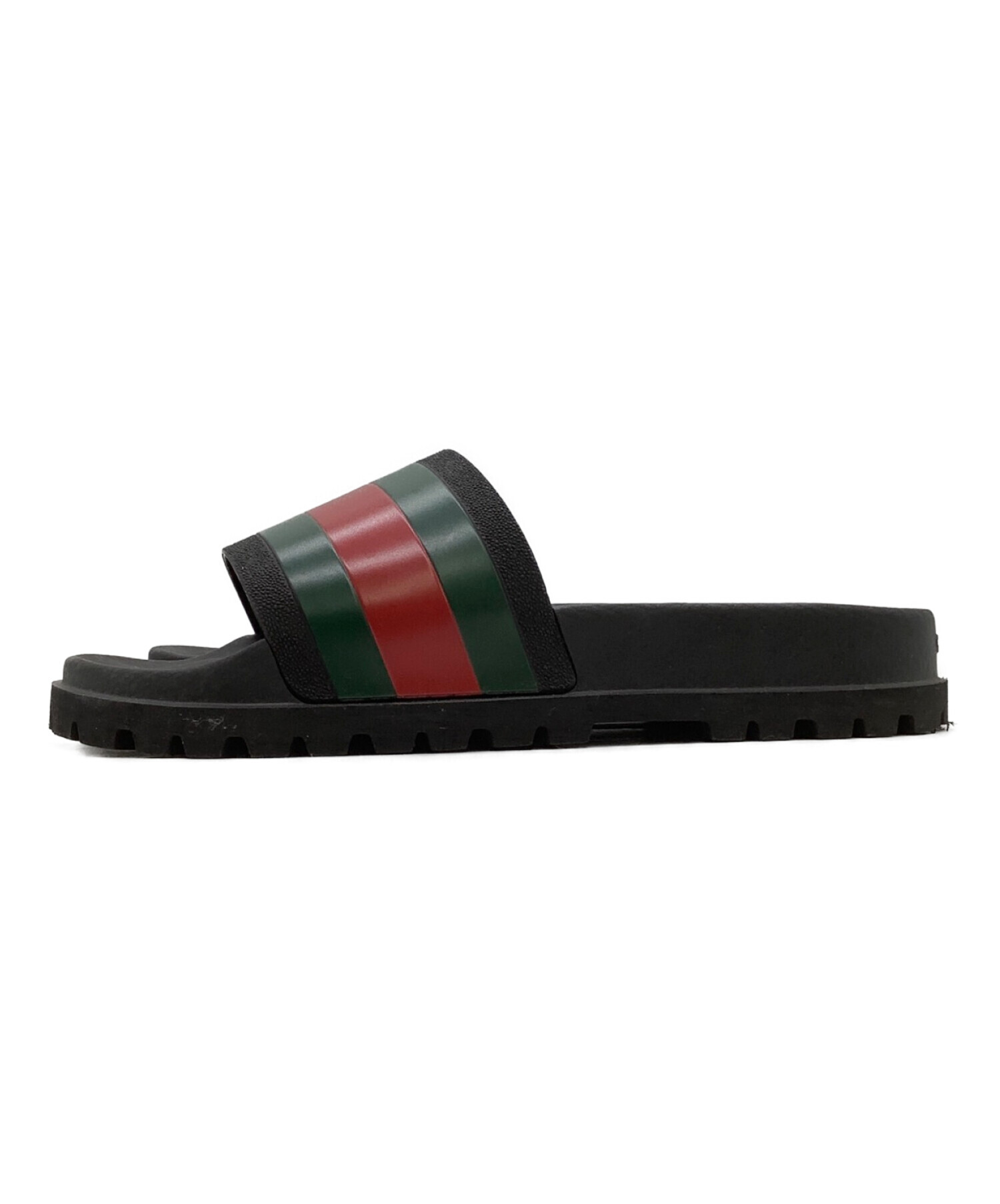 中古・古着通販】GUCCI (グッチ) シェリーラインスライドサンダル