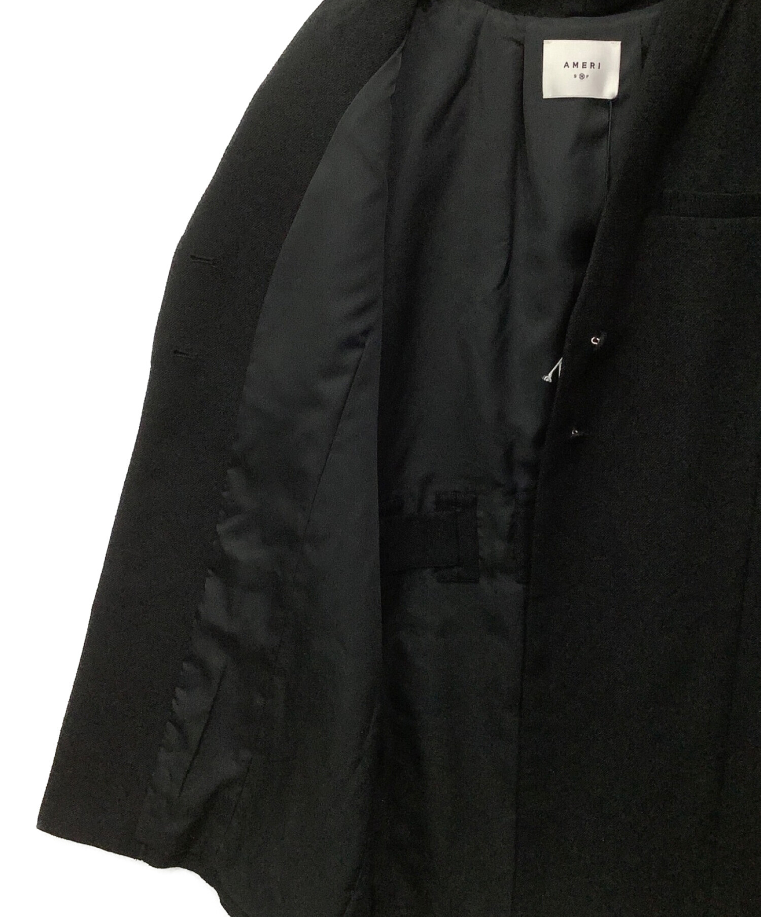 AMERI (アメリ) MANY WAY TWEED SET UP DRESS ブラック サイズ:M 未使用品