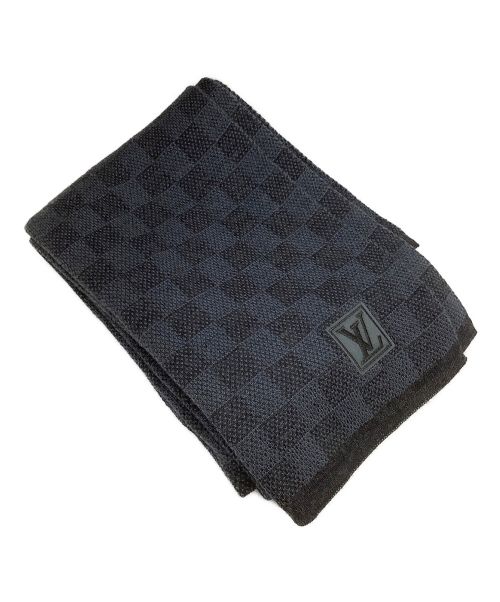 中古・古着通販】LOUIS VUITTON (ルイ ヴィトン) エシャルプ・プティ ダミエ マフラー グレー｜ブランド・古着通販  トレファク公式【TREFAC FASHION】スマホサイト