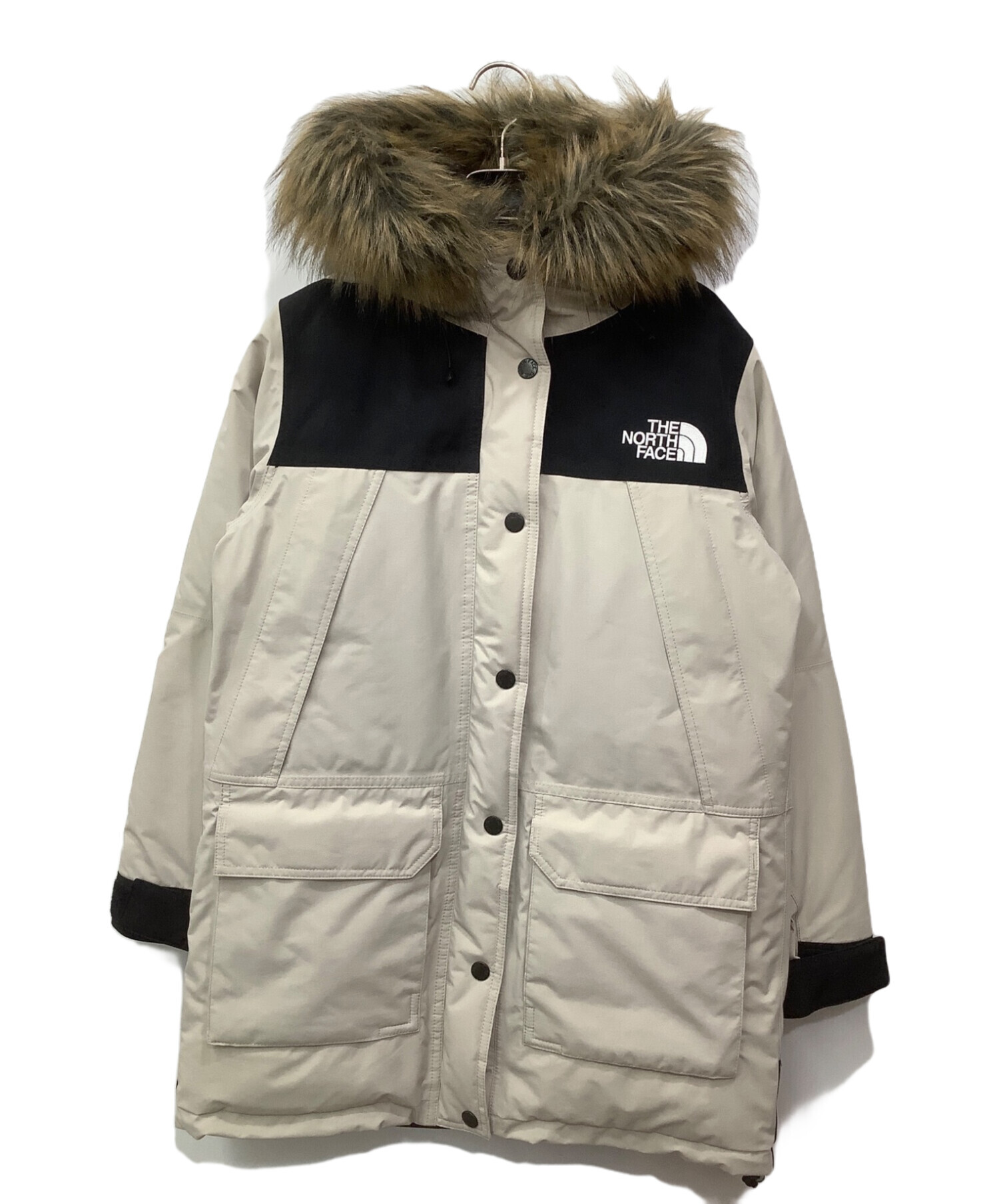 中古・古着通販】THE NORTH FACE (ザ ノース フェイス) マウンテンダウンコート ベージュ サイズ:M｜ブランド・古着通販  トレファク公式【TREFAC FASHION】スマホサイト