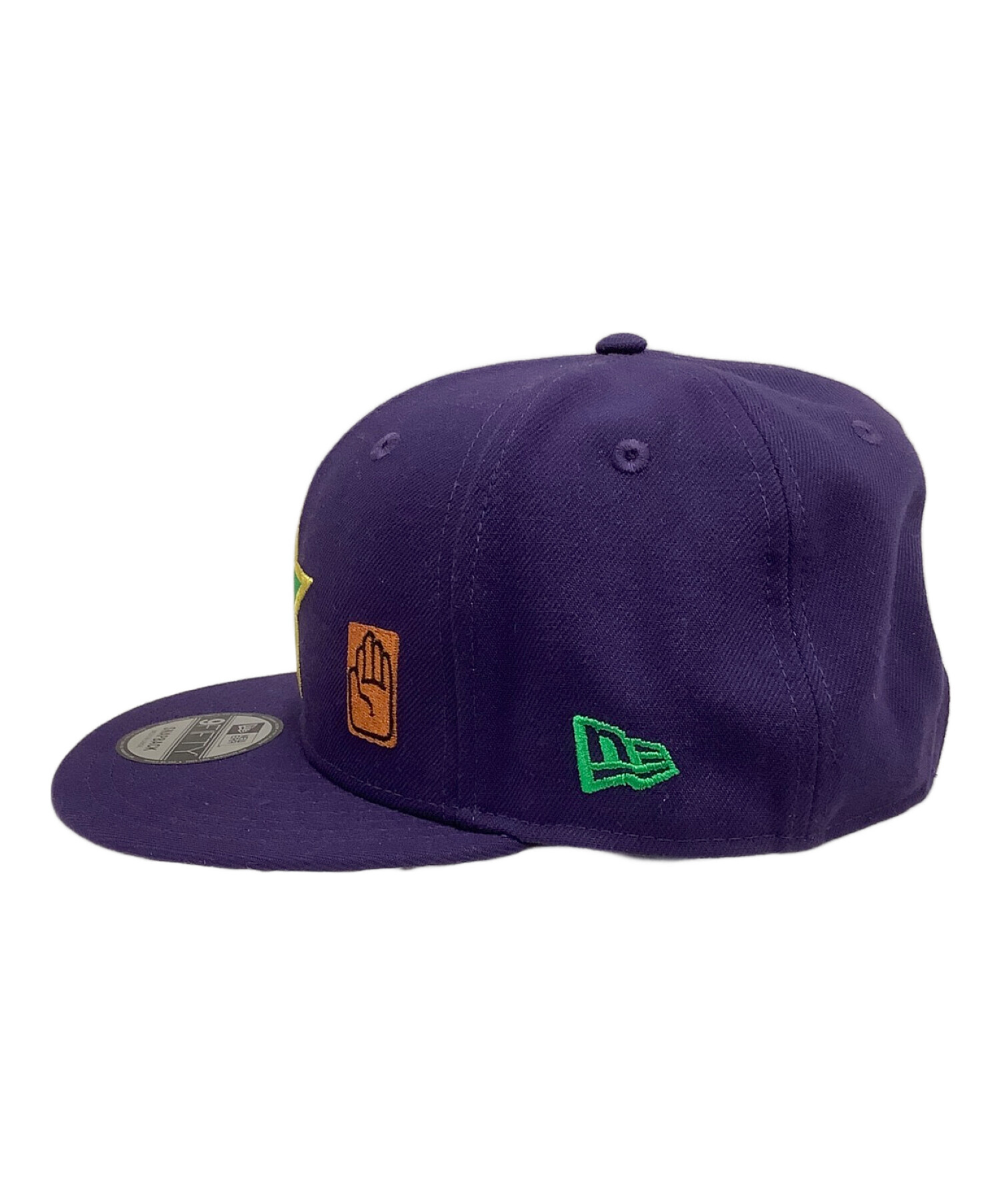 中古・古着通販】New Era (ニューエラ) キャップ ジョジョの奇妙な冒険 ストーンオーシャン 空条承太郎 パープル｜ブランド・古着通販  トレファク公式【TREFAC FASHION】スマホサイト